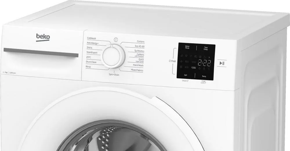 Beko BMN3WT3821W 8kg 1200 Spin Washing Machine