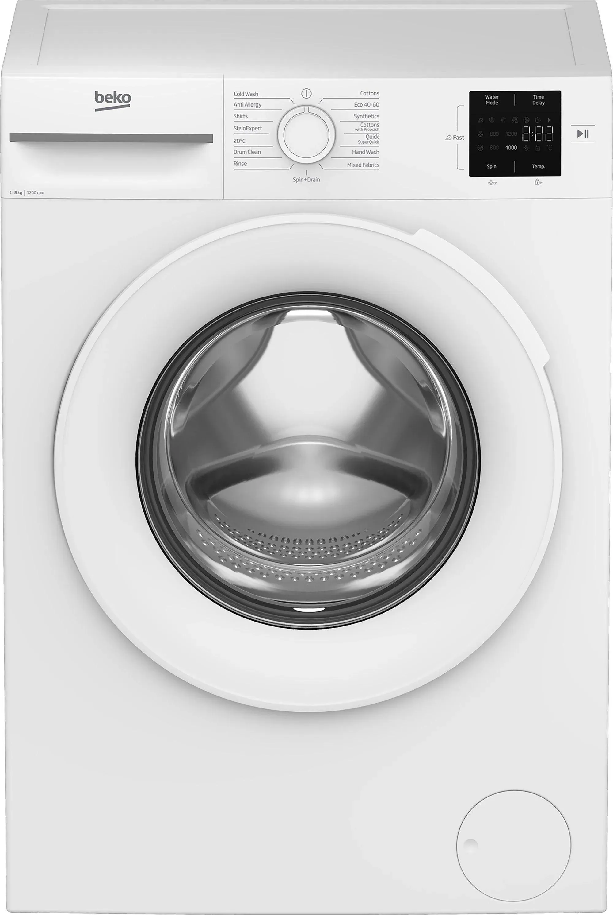 Beko BMN3WT3821W 8Kg Freestanding Washing Machine