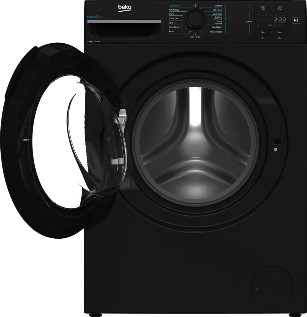 Beko BMN3WT3841B 8kg 1400 Spin Washing Machine