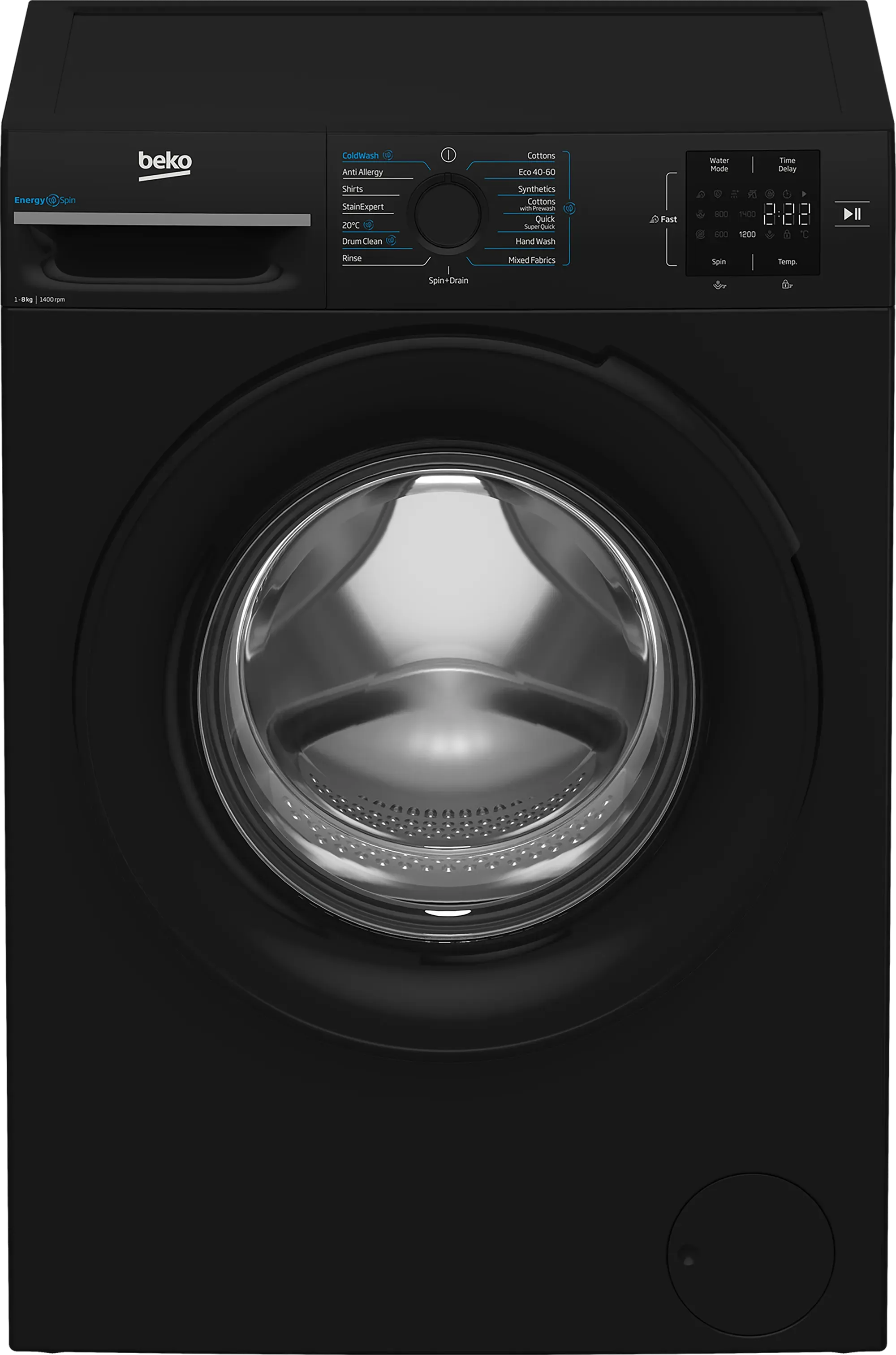 Beko BMN3WT3841B 8Kg Freestanding Washing Machine