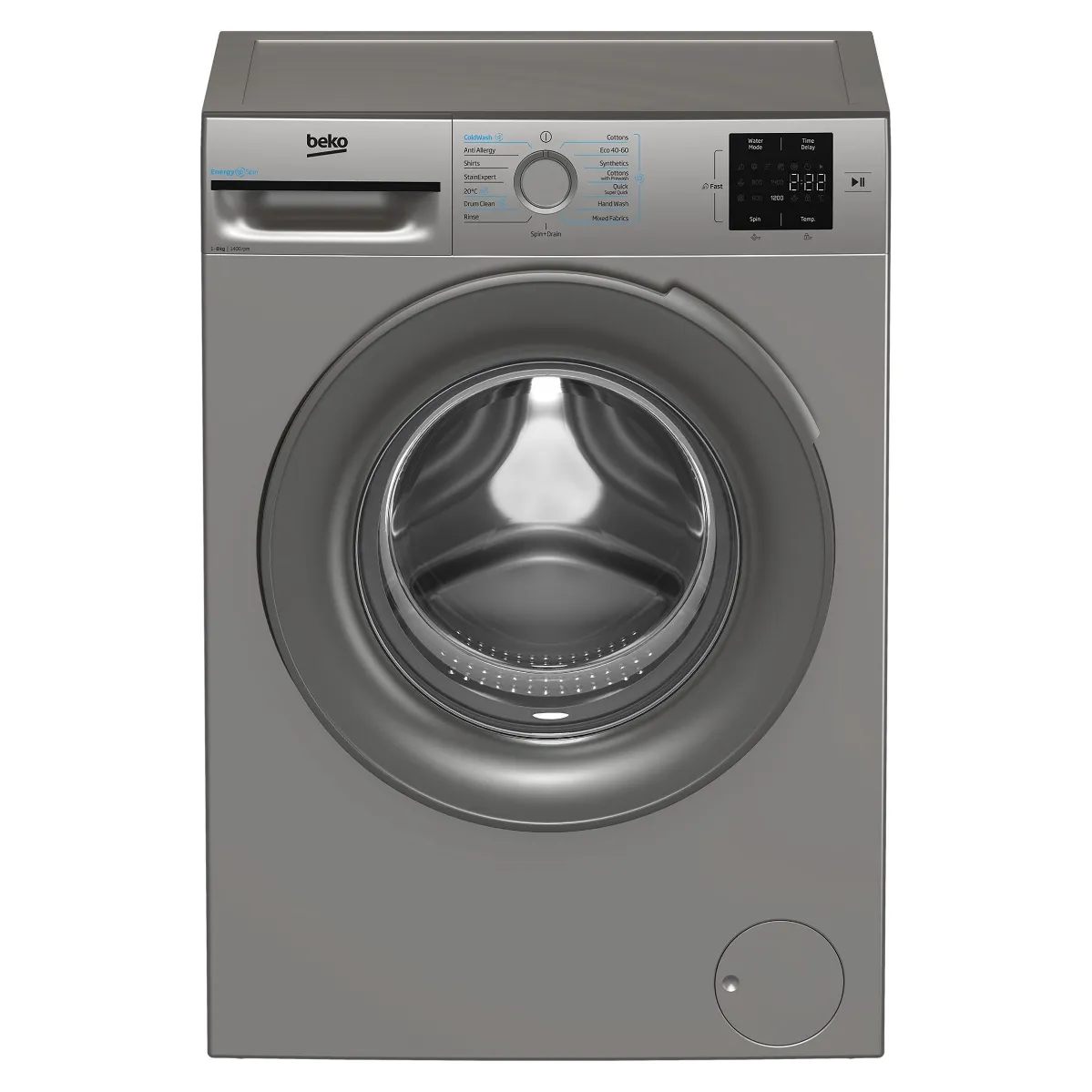 Beko BMN3WT3841S 8kg 1400 Spin Washing Machine