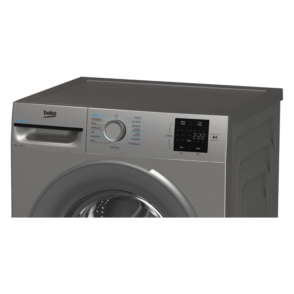 Beko BMN3WT3841S 8kg 1400 Spin Washing Machine