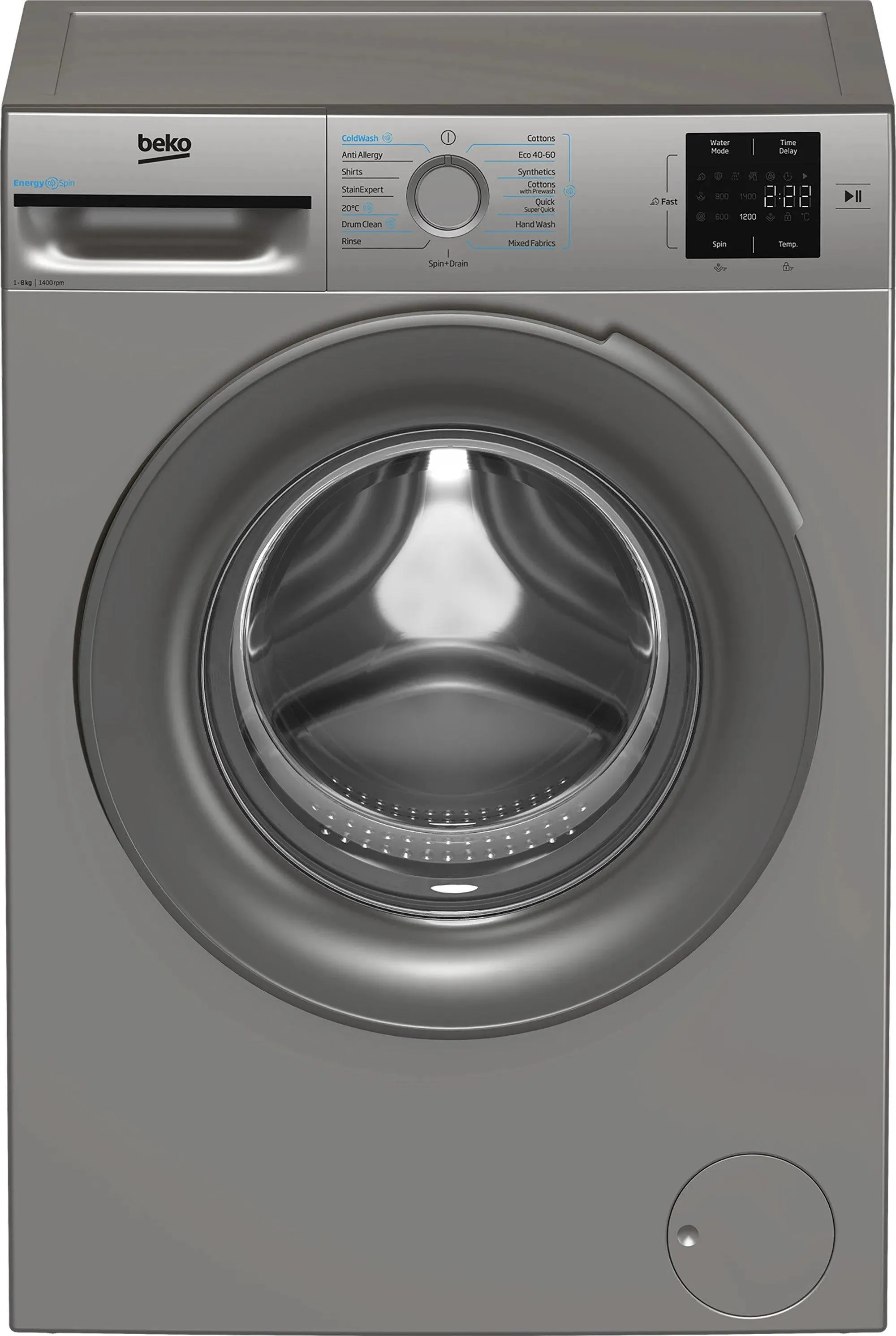 Beko BMN3WT3841S 8Kg Freestanding Washing Machine