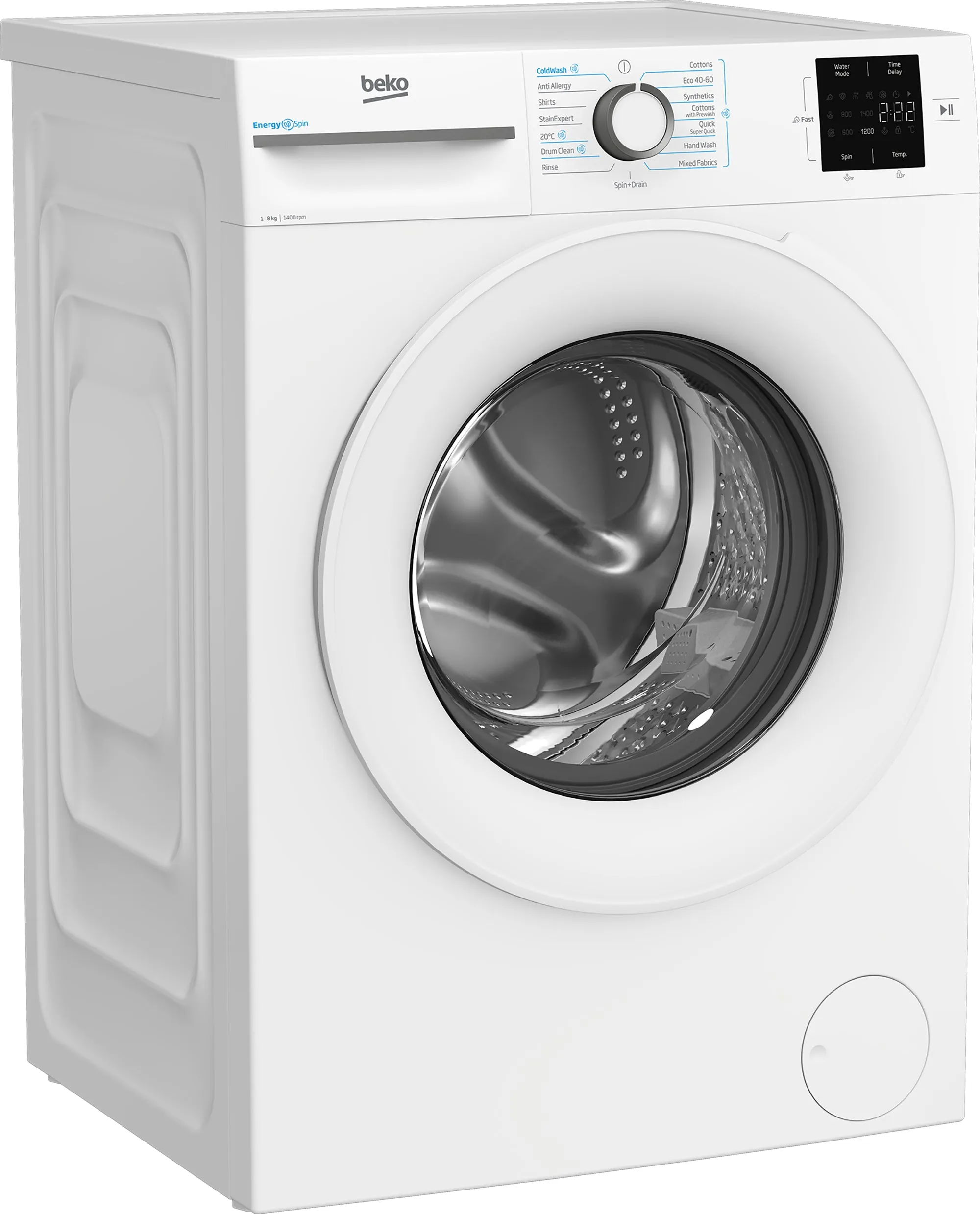 Beko BMN3WT3841W 8kg 1400 Spin Washing Machine