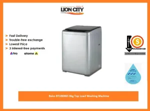Beko BTU8086S 8kg Top Load Washing Machine