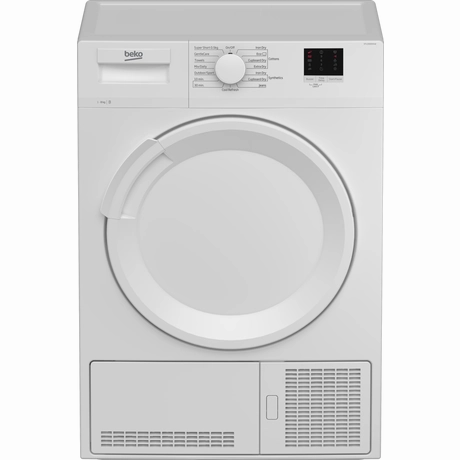 Beko DTLCE80041W 8kg Condenser Tumble Dryer White