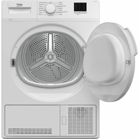 Beko DTLCE80041W 8kg Condenser Tumble Dryer White