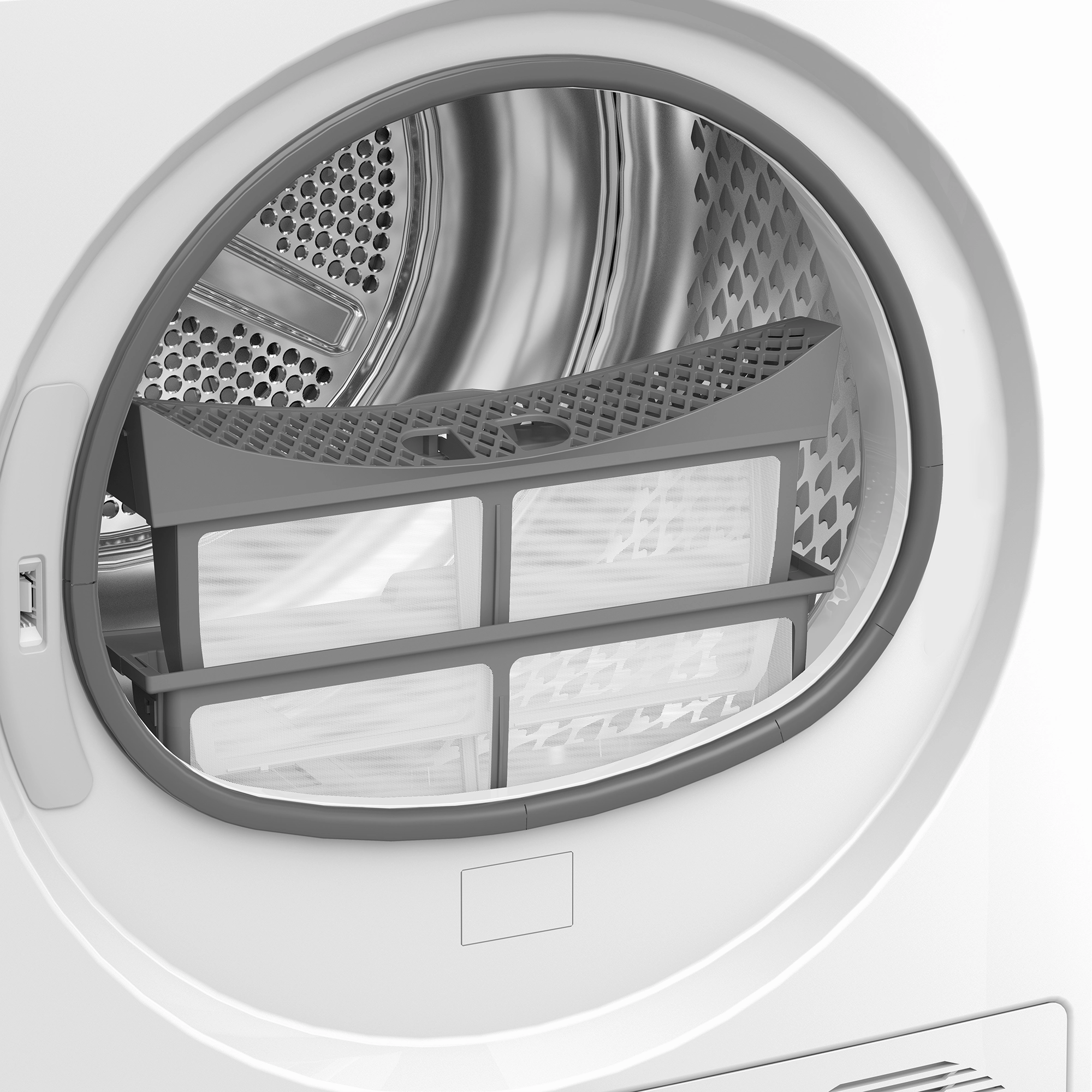 Beko HPD24414W 24" Heat Pump Ventless Front Load Dryer