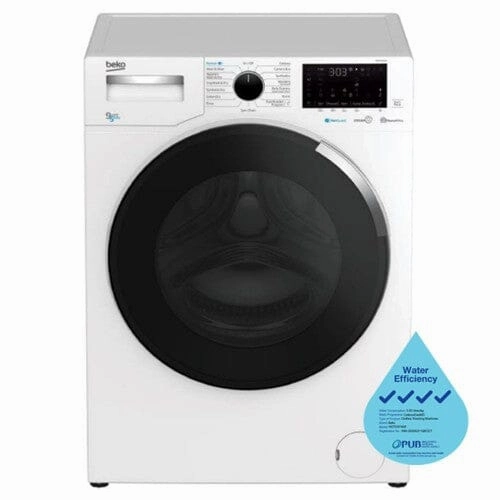 Beko WDTE9746X Freestanding Washer Dryer (9 kg / 5 kg, 1400 rpm)