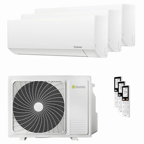 Beretta BREVA E trial split air conditioner 9000 9000 12000 BTU inverter A   external unit 5.5 kW