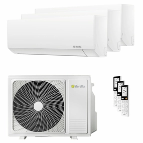 Beretta BREVA E trial split air conditioner 9000 9000 9000 BTU inverter A   external unit 5.5 kW