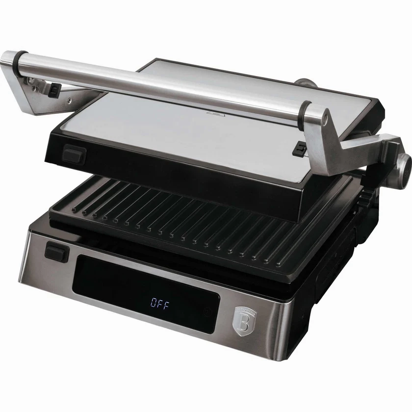Berlinger Haus Electric Digital Grill, 2000Watts, Stainless steel