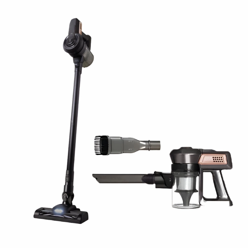 Berlinger Haus Upright Handstick Vacuum Cleaner, 22.2V, 140Watts, 0.5Lit, Black Rose