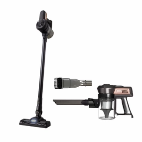 Berlinger Haus Upright Handstick Vacuum Cleaner, 22.2V, 140Watts, 0.5Lit, Black Rose