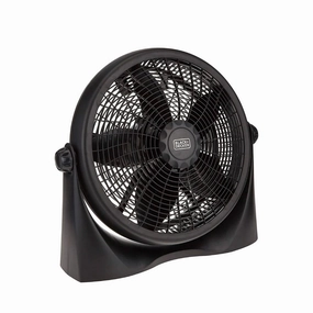 Black & Decker Desk Fan, 16Inch, Black