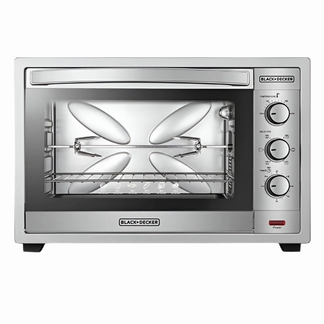 Black & Decker Electric Toaster Oven, 62Lit, Silver