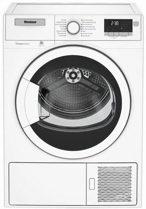Blomberg Appliances DHP24400W 24" Heat Pump Ventless 4.1 Cu Ft White Trim Base Model