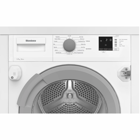 Blomberg LTIP07310 7kg Integrated Heat Pump Tumble Dryer White