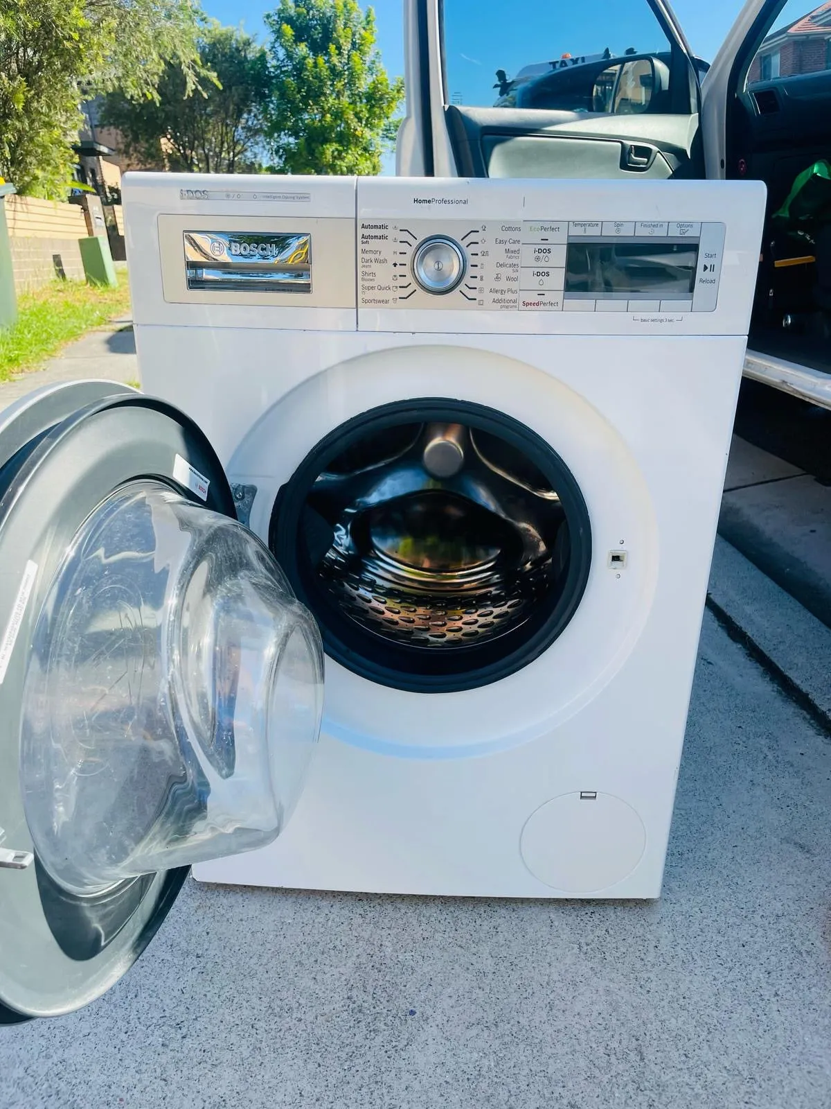 **BOSCH 10 KGS FRONT LOADER WASHING MACHINE**