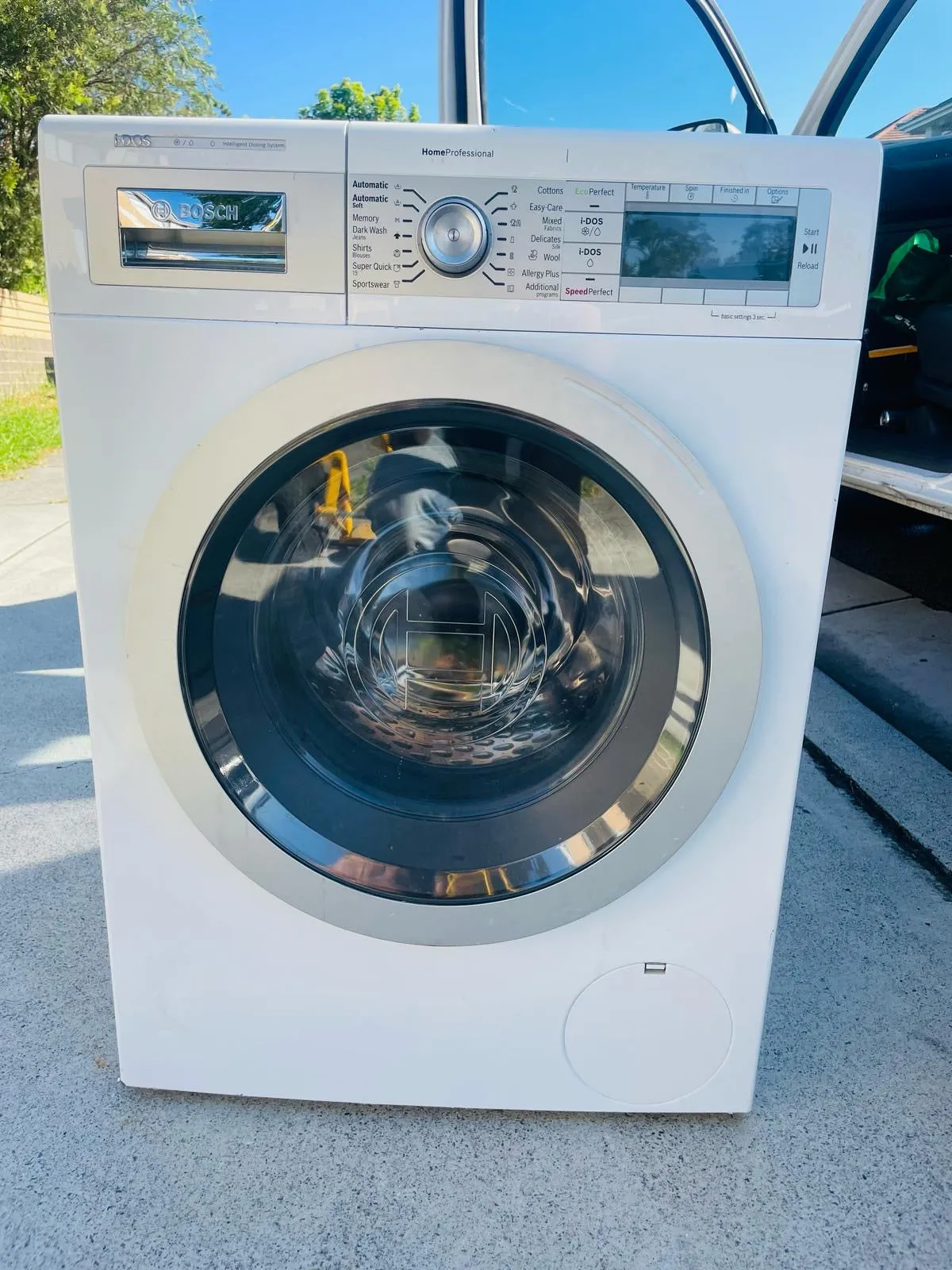 **BOSCH 10 KGS FRONT LOADER WASHING MACHINE**