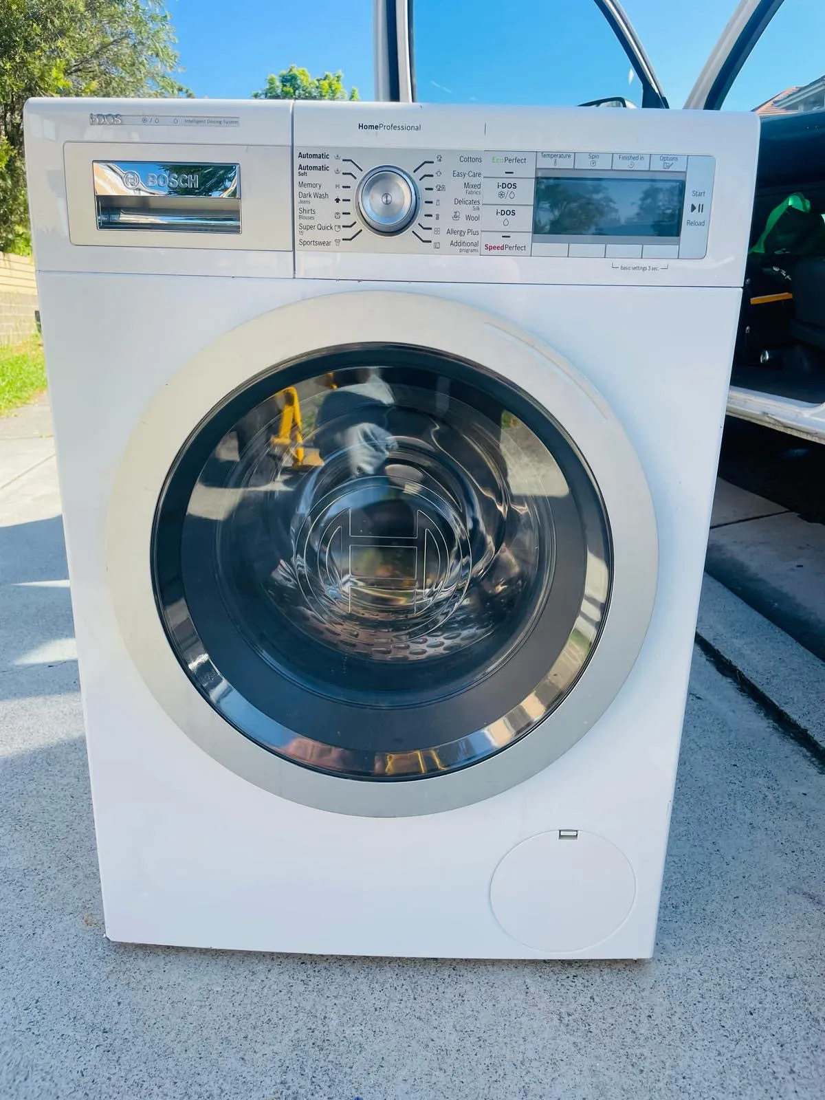**BOSCH 10 KGS FRONT LOADER WASHING MACHINE**