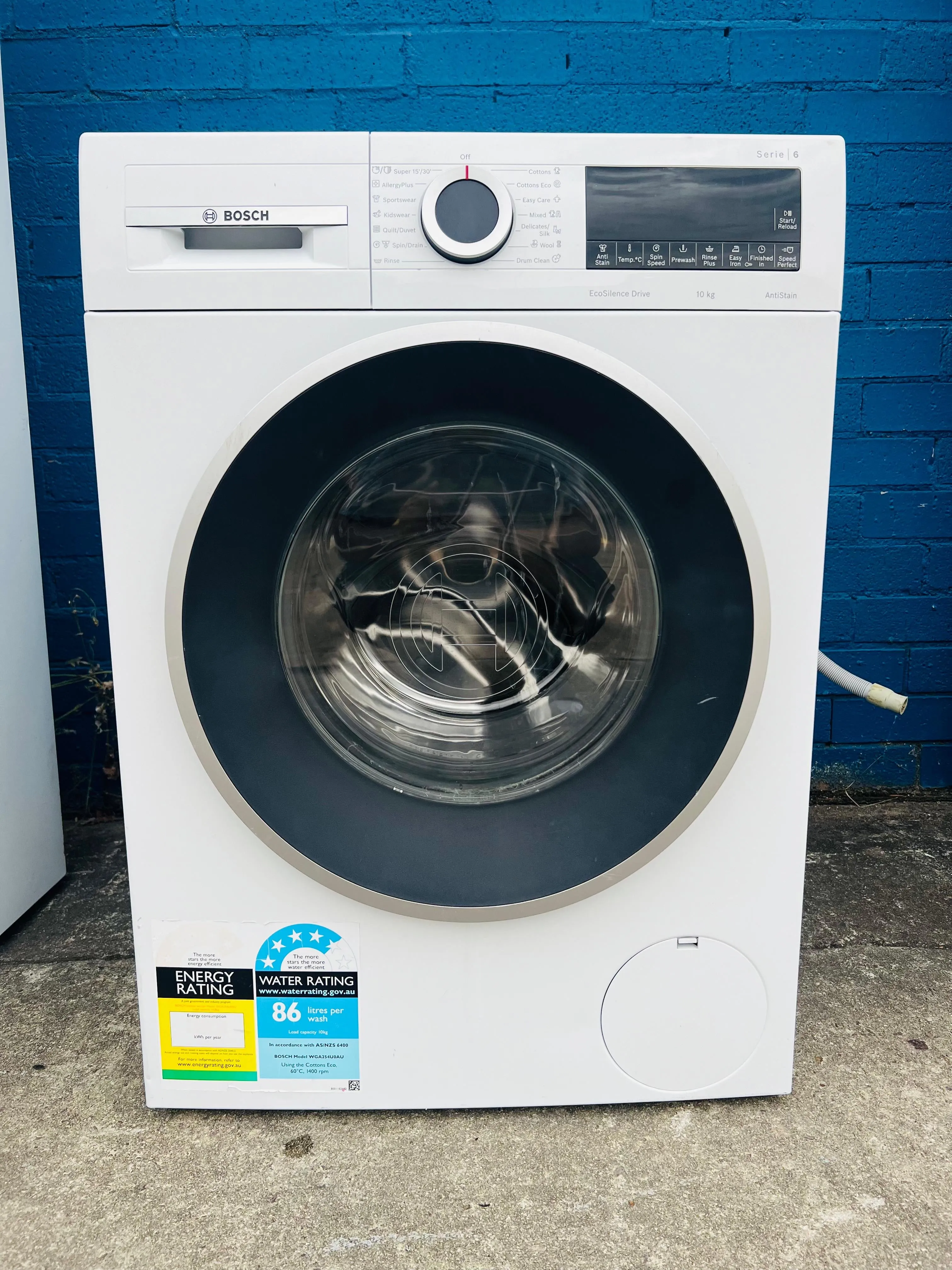 **BOSCH 10KGS FRONT LOADER WASHING MACHINE**