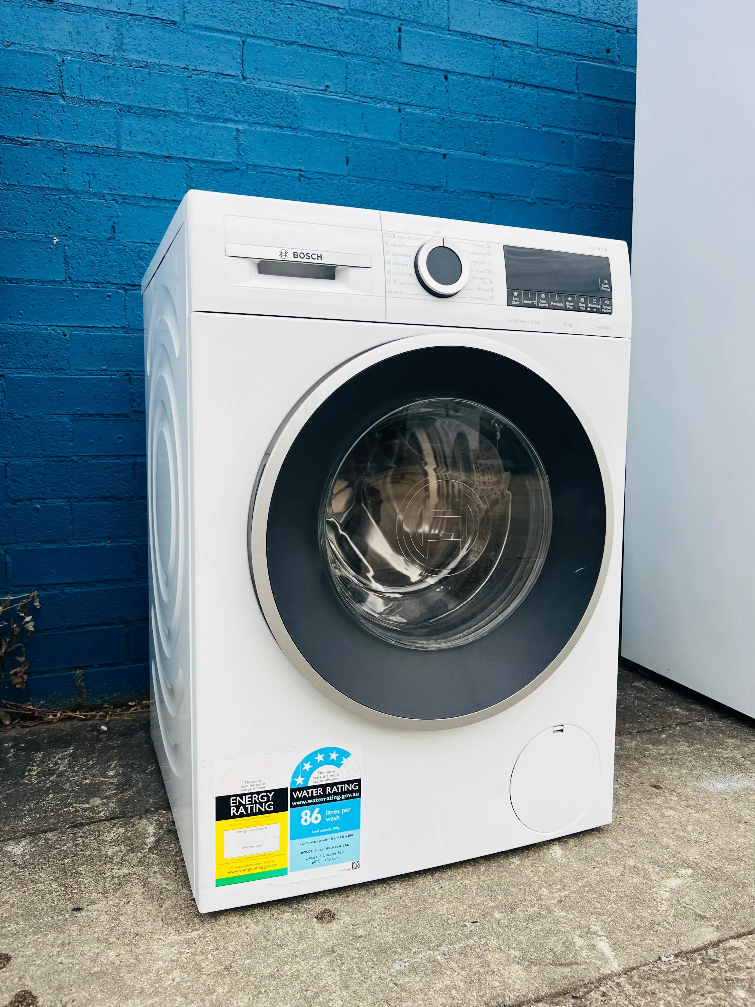 **BOSCH 10KGS FRONT LOADER WASHING MACHINE**