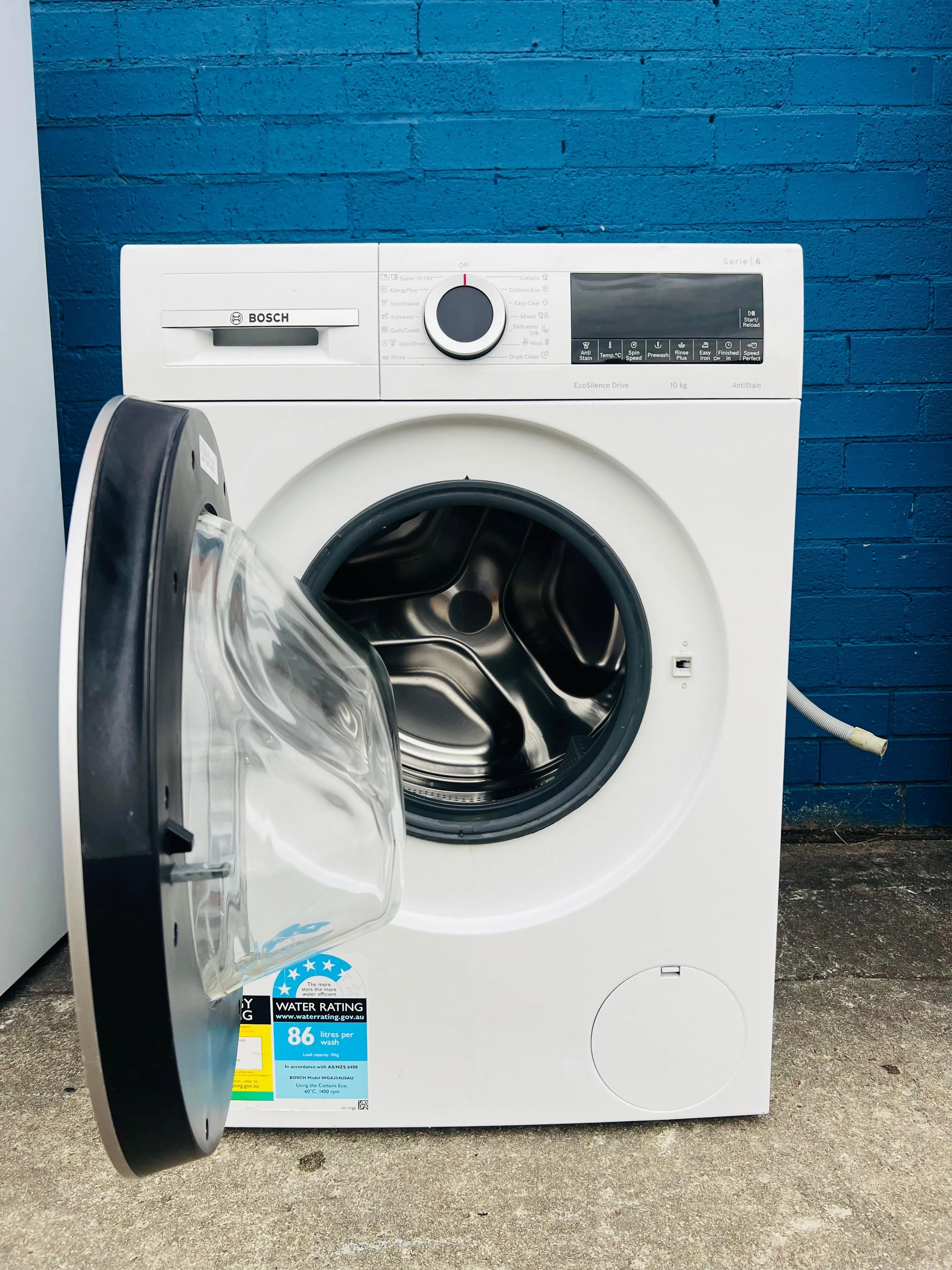 **BOSCH 10KGS FRONT LOADER WASHING MACHINE**