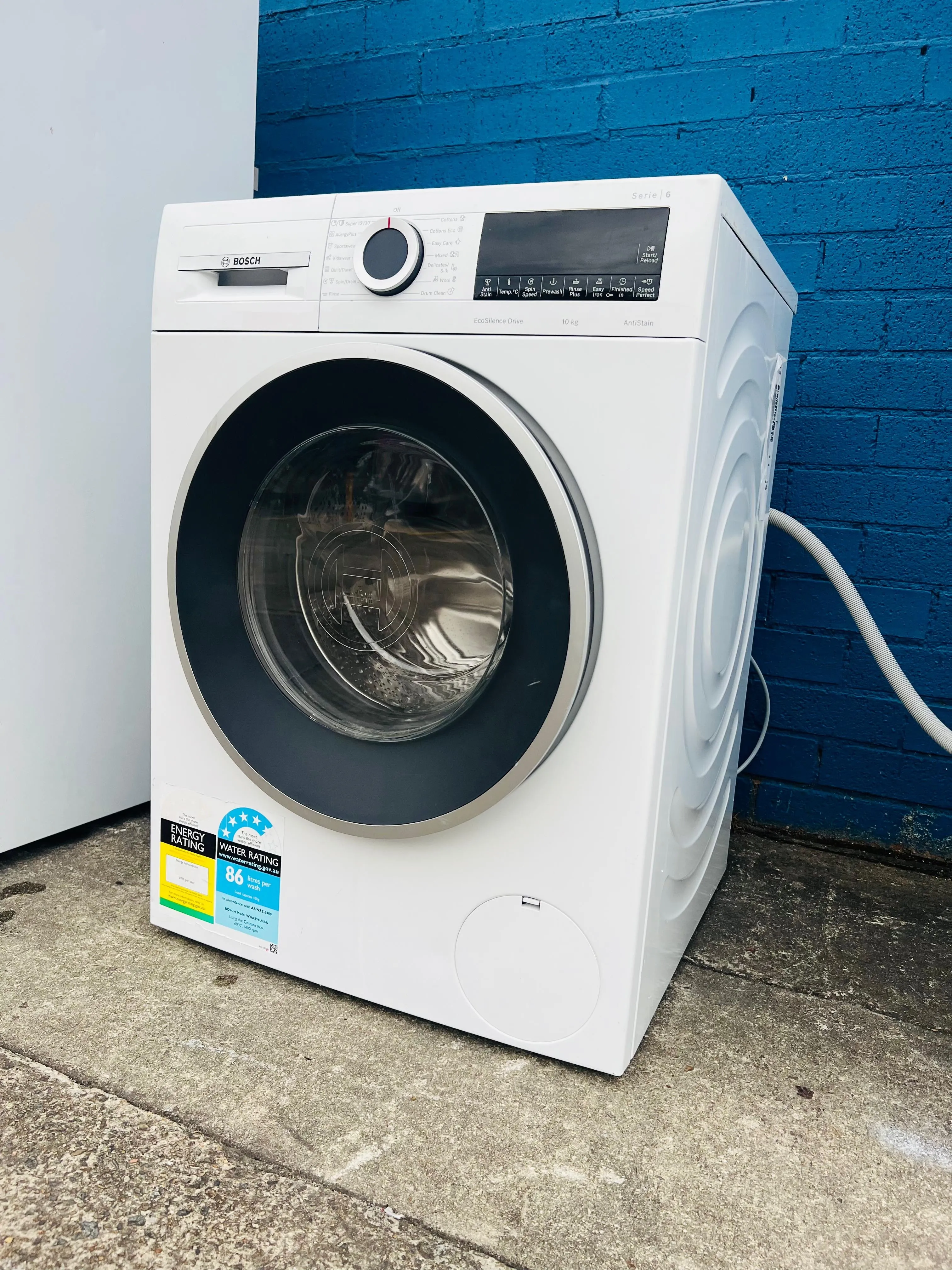**BOSCH 10KGS FRONT LOADER WASHING MACHINE**