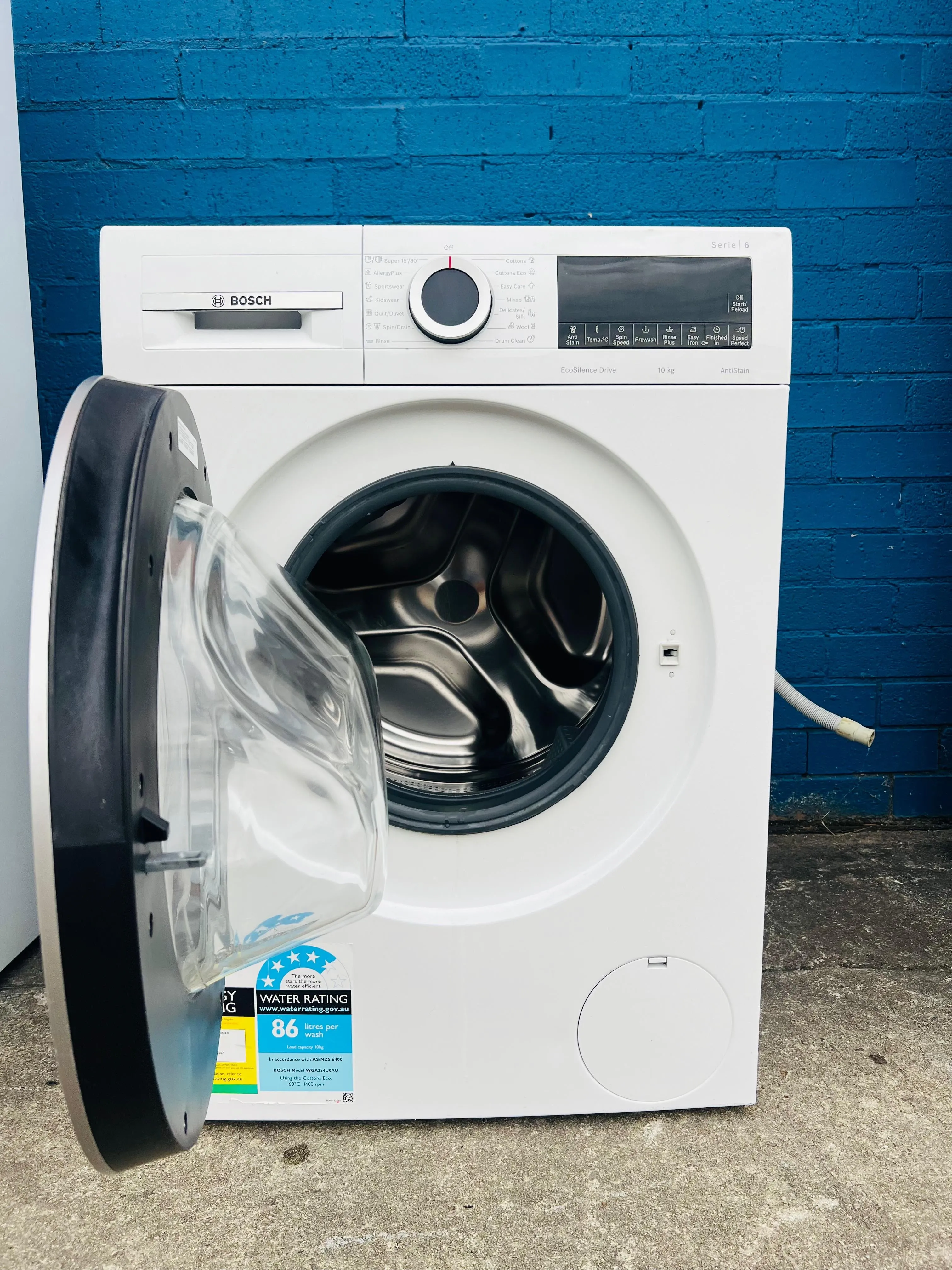 **BOSCH 10KGS FRONT LOADER WASHING MACHINE**