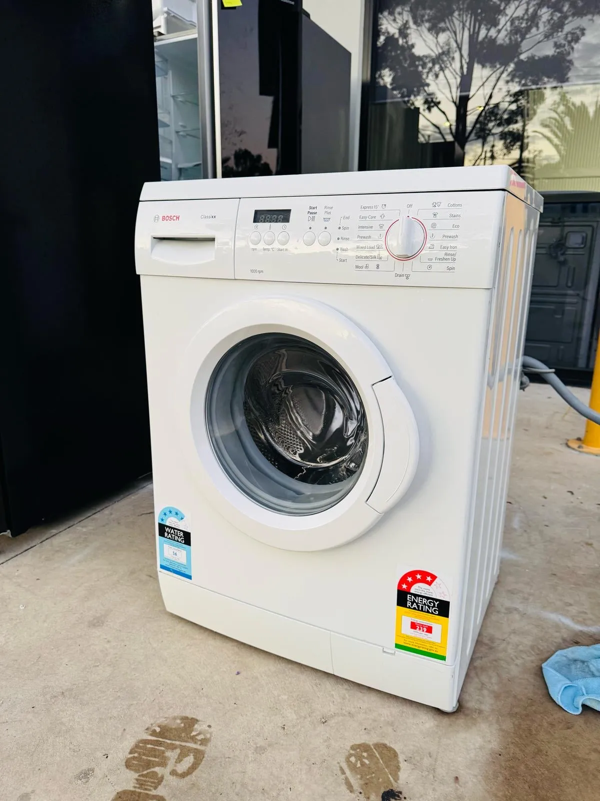 **BOSCH 6.5 KGS FRONT LOADER WASHING MACHINE**