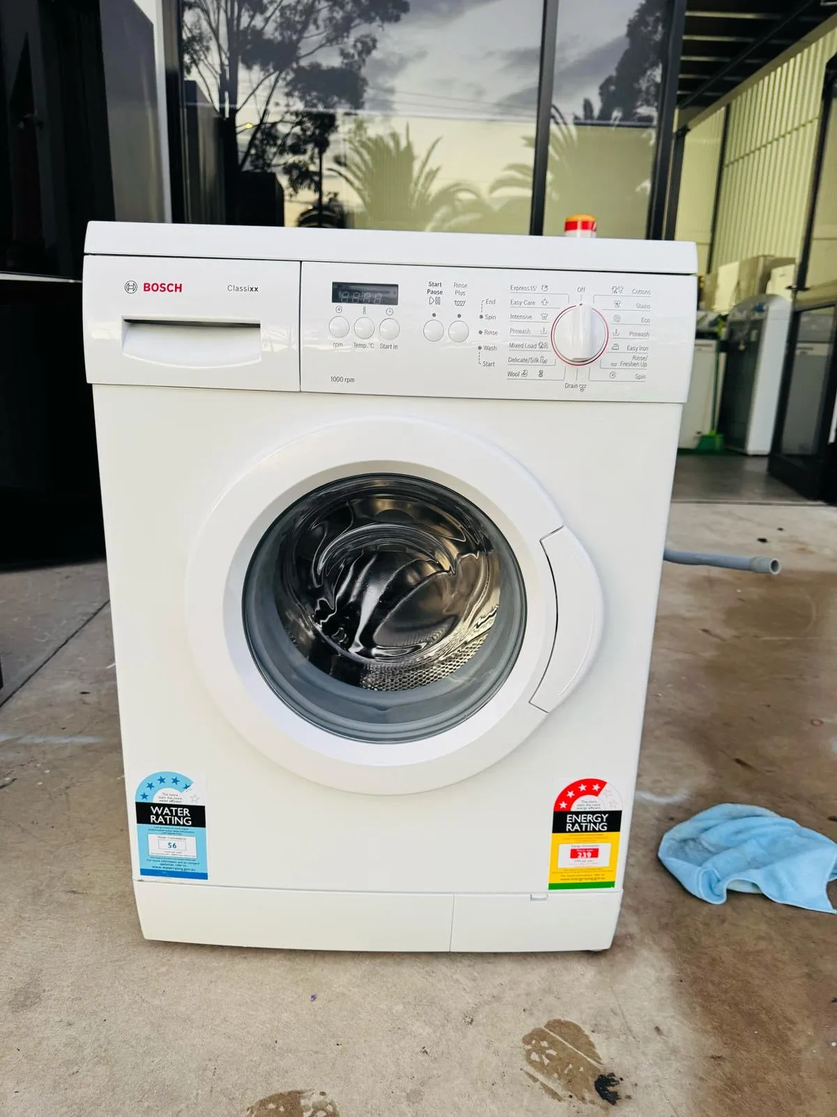 **BOSCH 6.5 KGS FRONT LOADER WASHING MACHINE**
