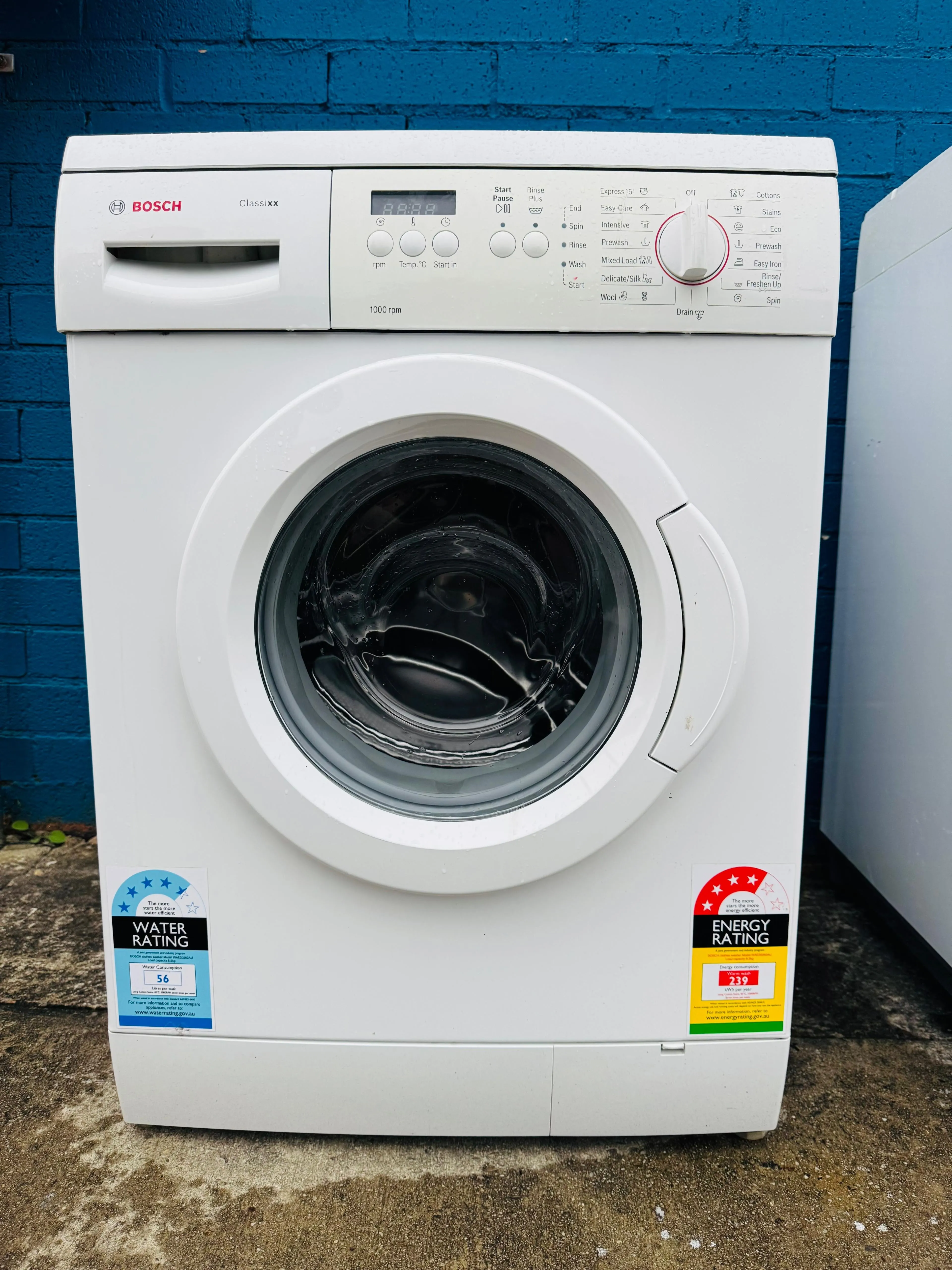 **BOSCH 6.5 KGS FRONT LOADER WASHING MACHINE**