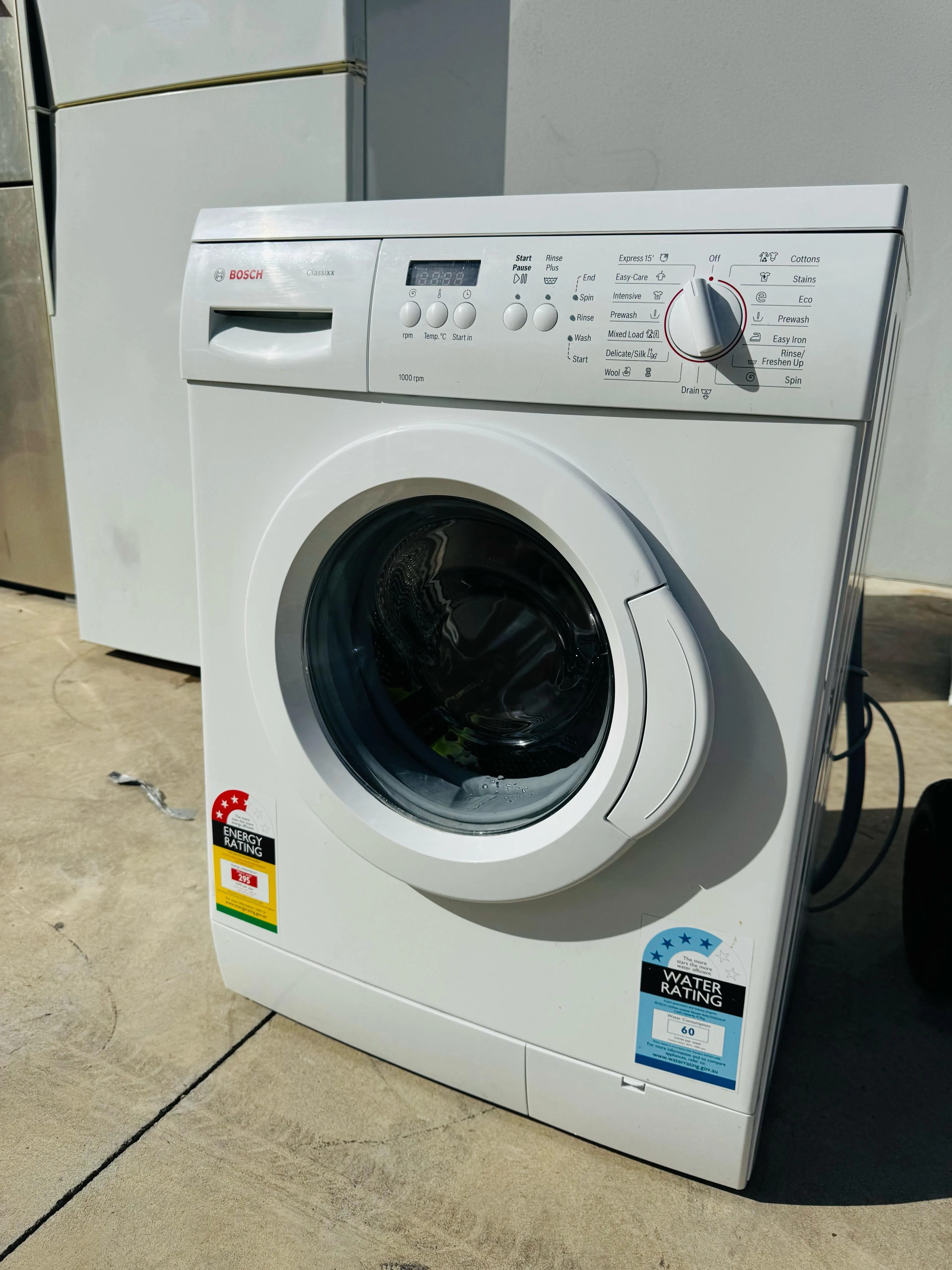 **BOSCH 6.5 KGS FRONT LOADER WASHING MACHINE**