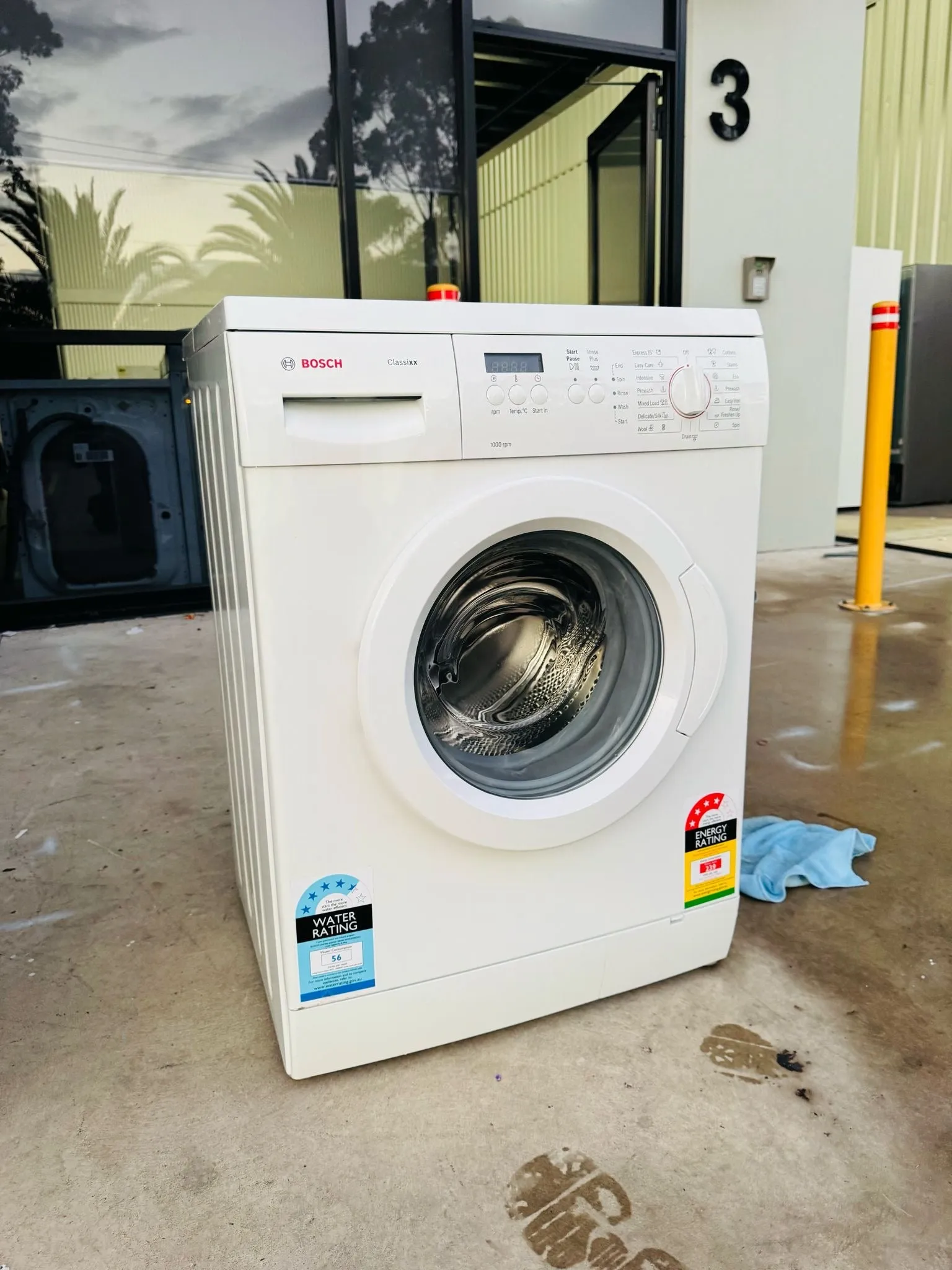 **BOSCH 6.5 KGS FRONT LOADER WASHING MACHINE**
