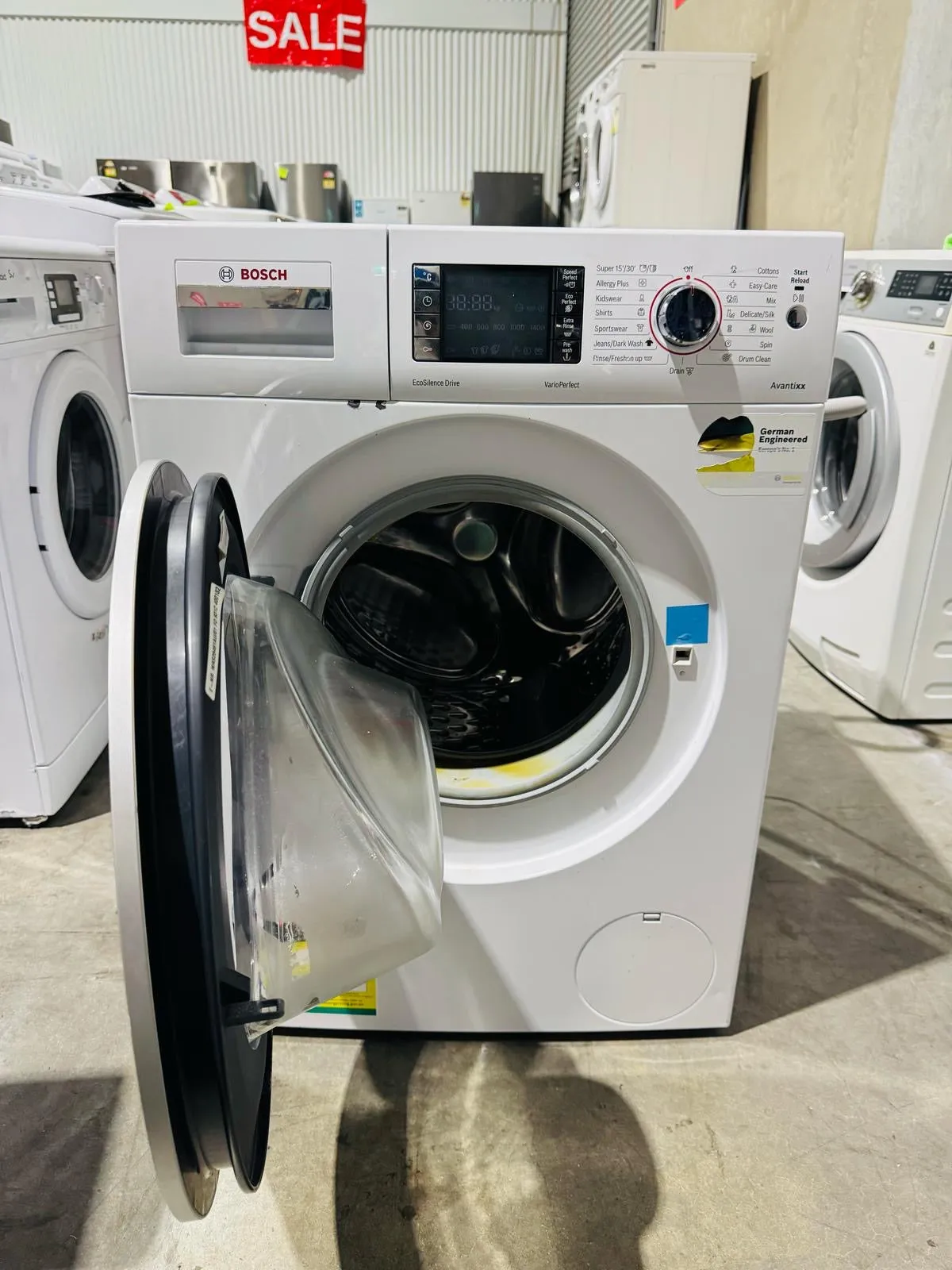 **BOSCH 7.5 KGS FRONT LOADER WASHING MACHINE**