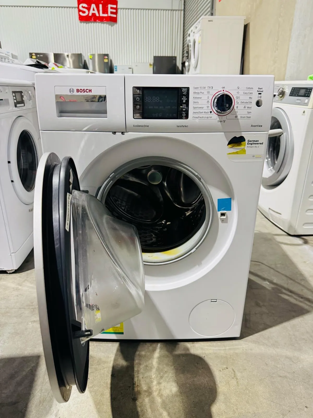 **BOSCH 7.5 KGS FRONT LOADER WASHING MACHINE**