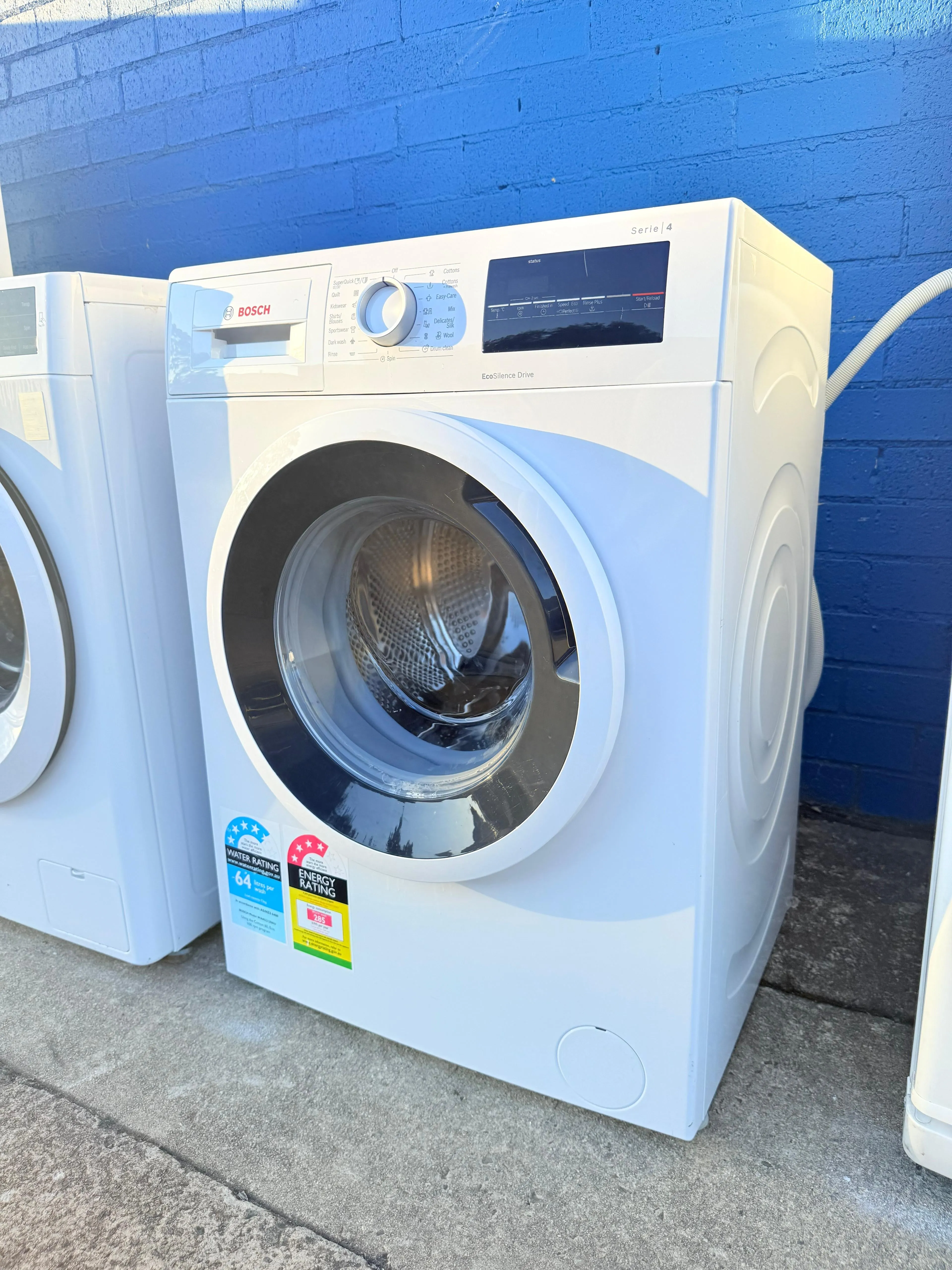 **BOSCH 7.5KGS FRONT LOADER WASHING MACHINE**