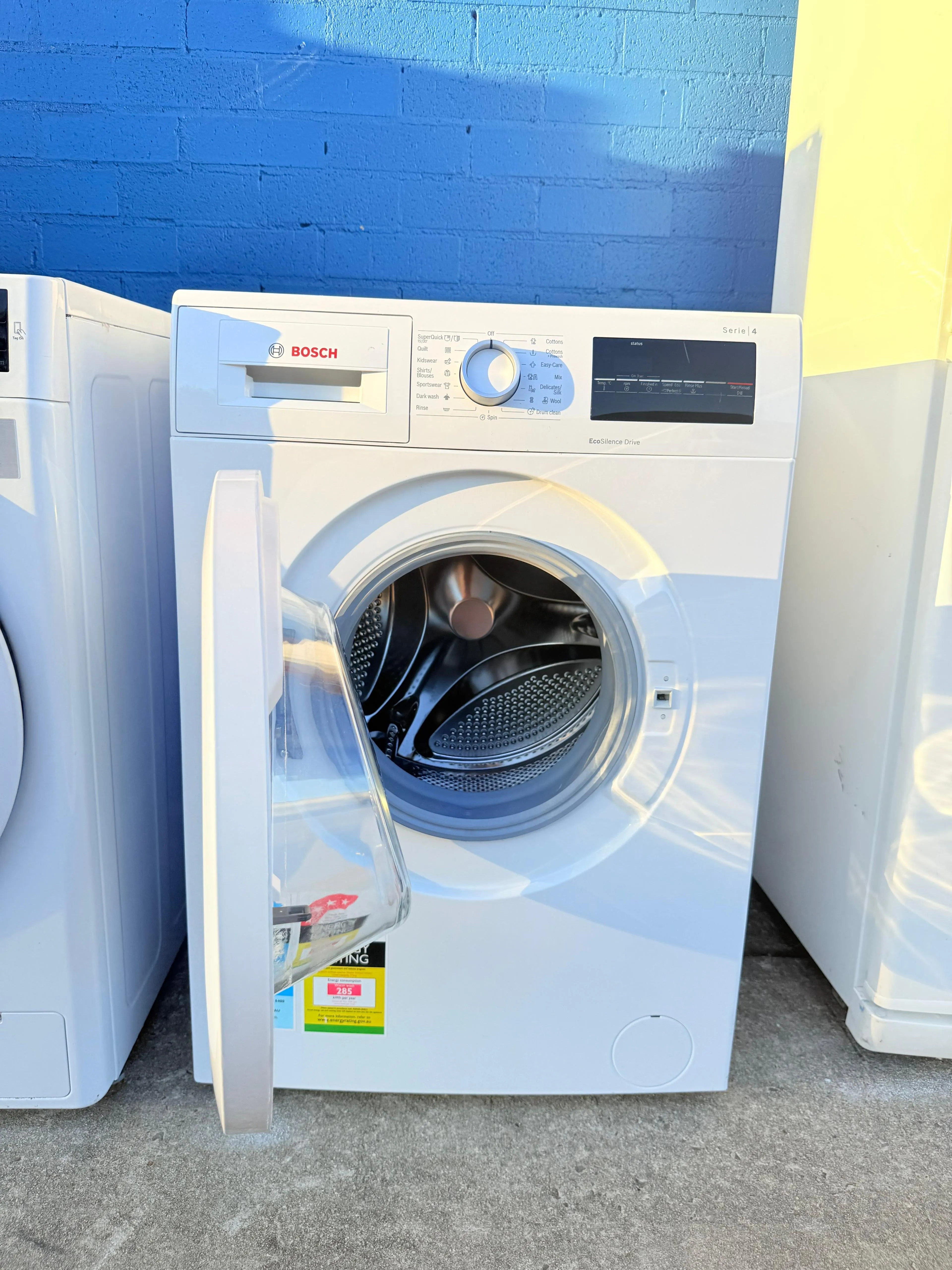 **BOSCH 7.5KGS FRONT LOADER WASHING MACHINE**