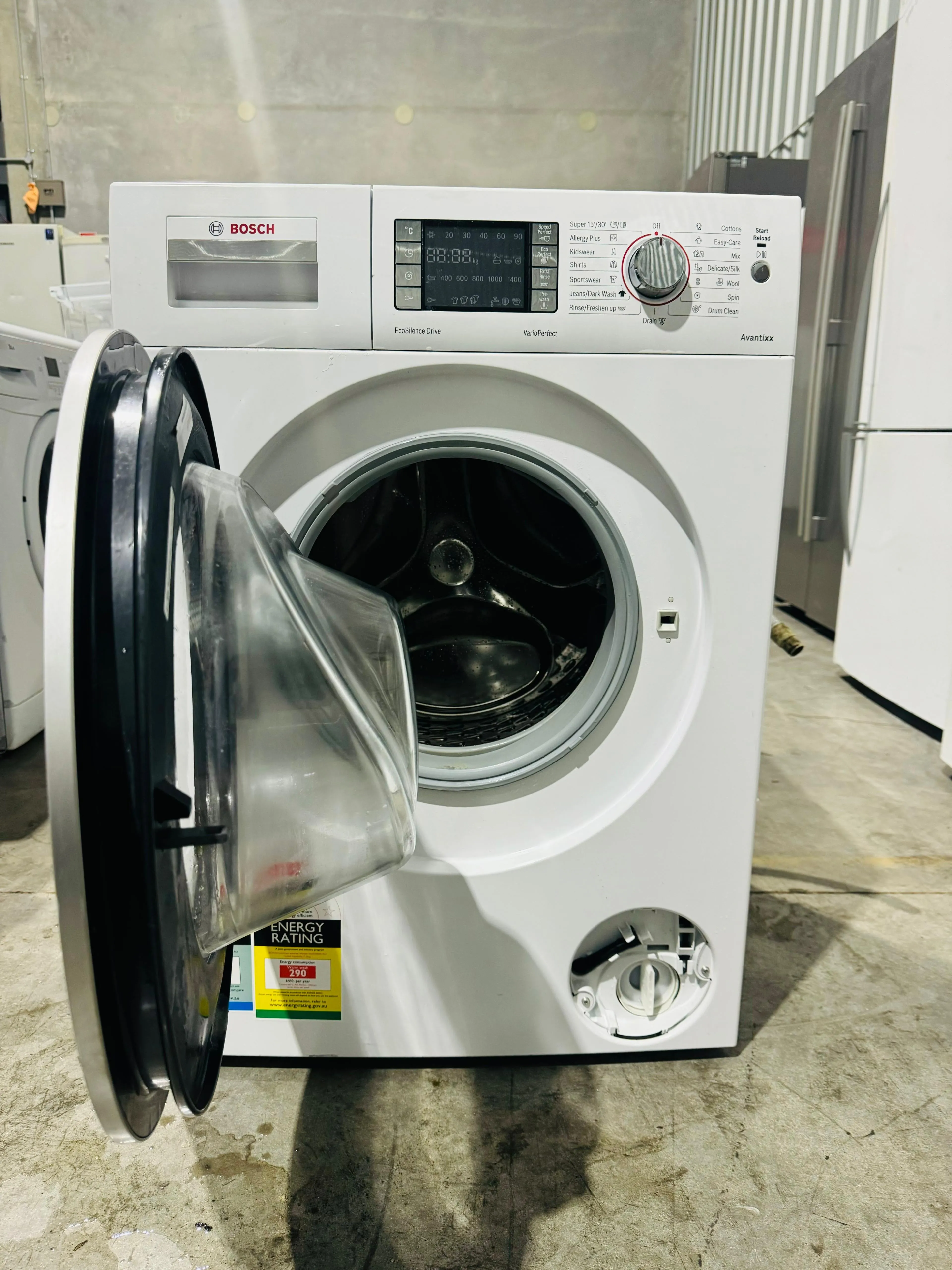 **BOSCH 7.5KGS FRONT LOADER WASHING MACHINE**