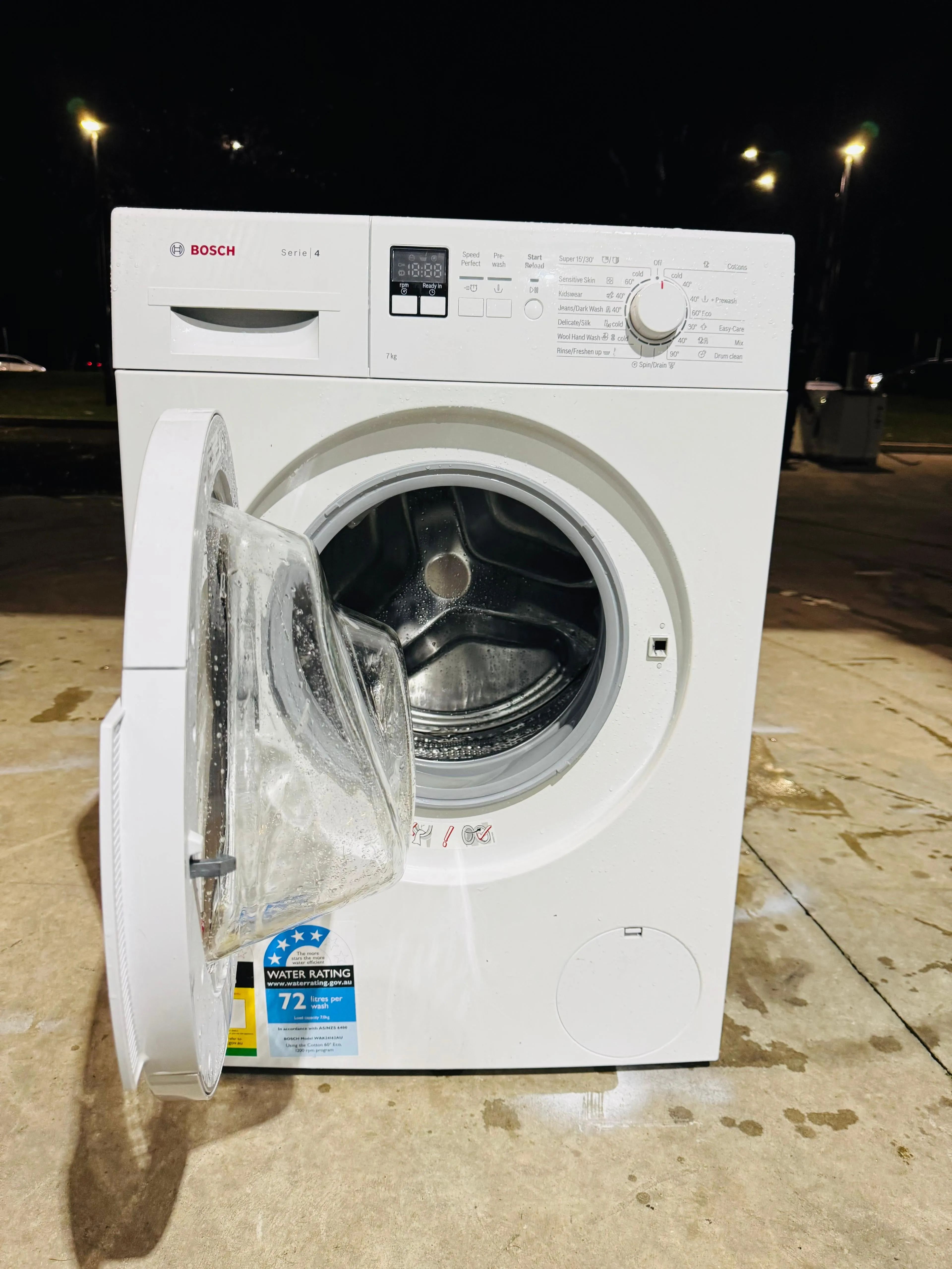 **BOSCH 7KGS FRONT LOADER WASHING MACHINE**