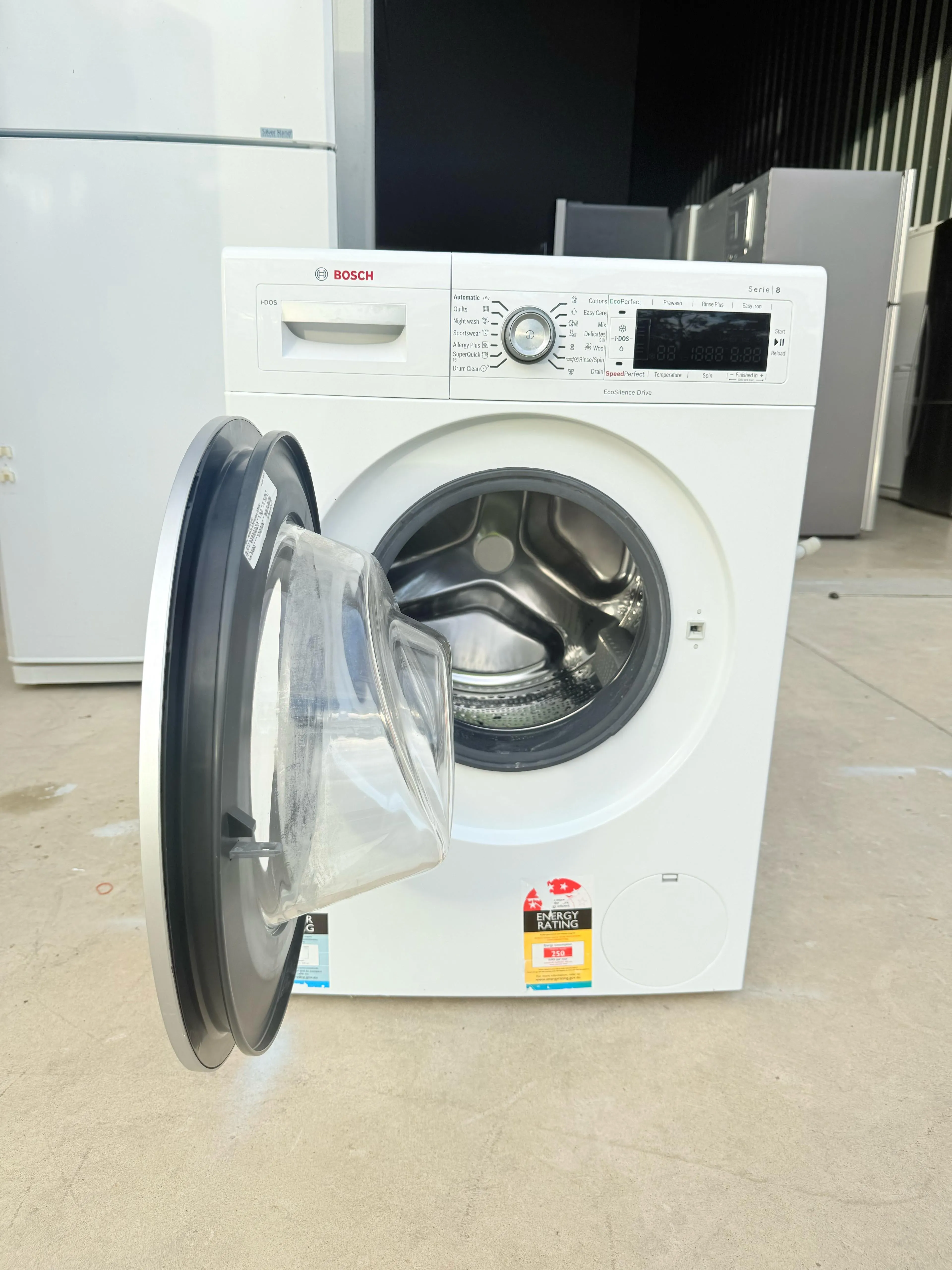 **BOSCH 8.5KGS FRONT LOADER WASHING MACHINE**