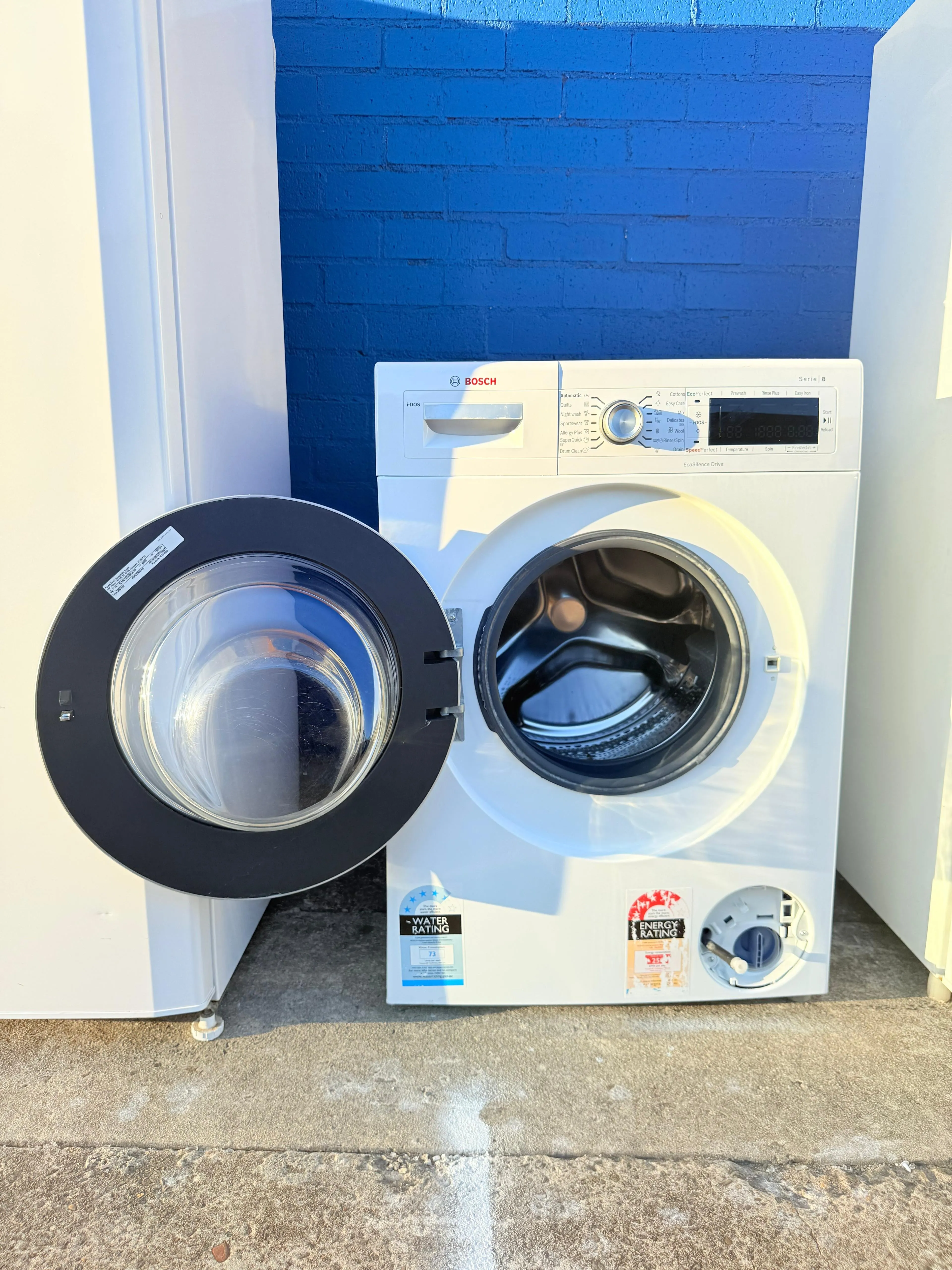 **BOSCH 8.5KGS FRONT LOADER WASHING MACHINE**