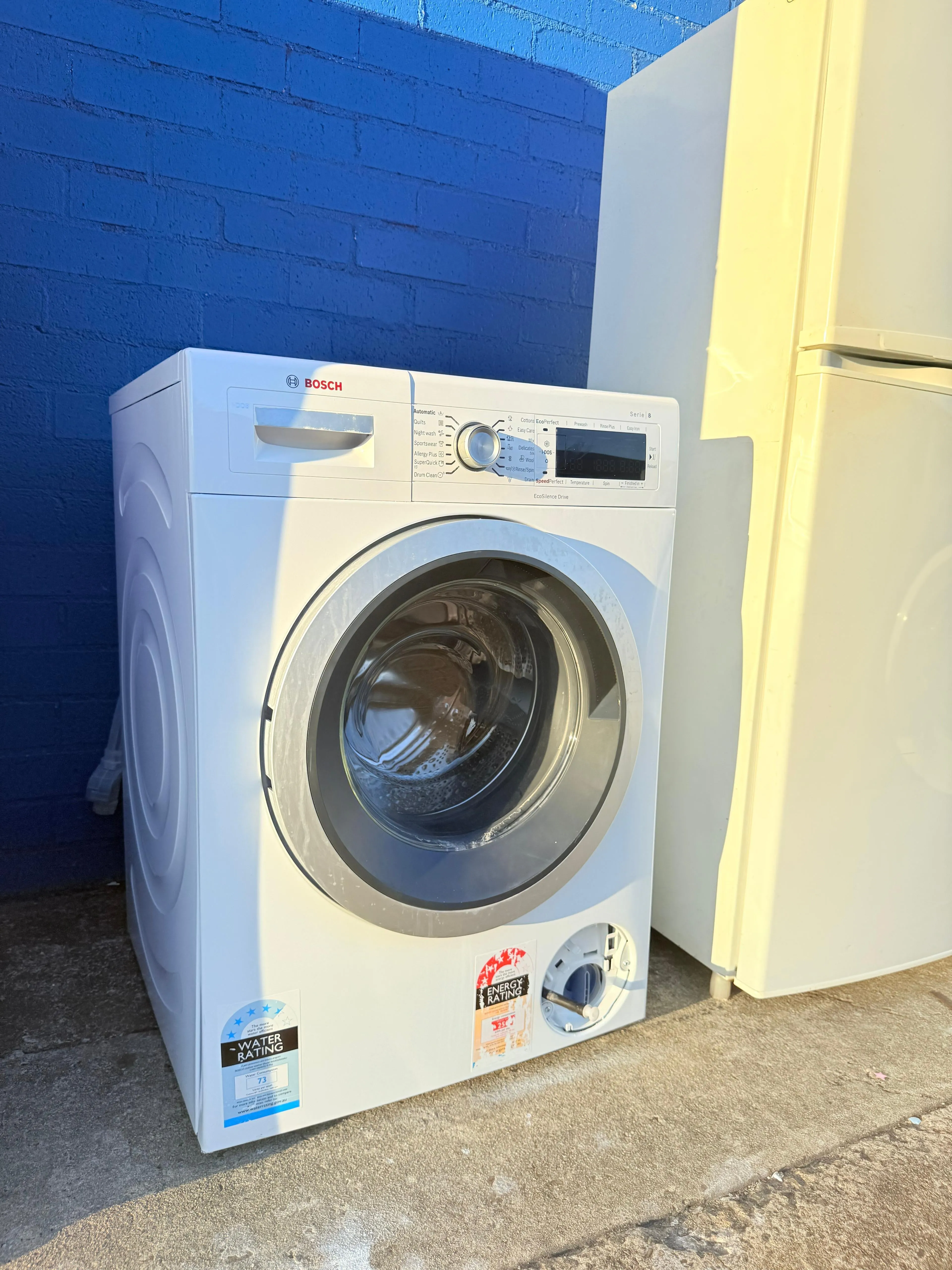 **BOSCH 8.5KGS FRONT LOADER WASHING MACHINE**