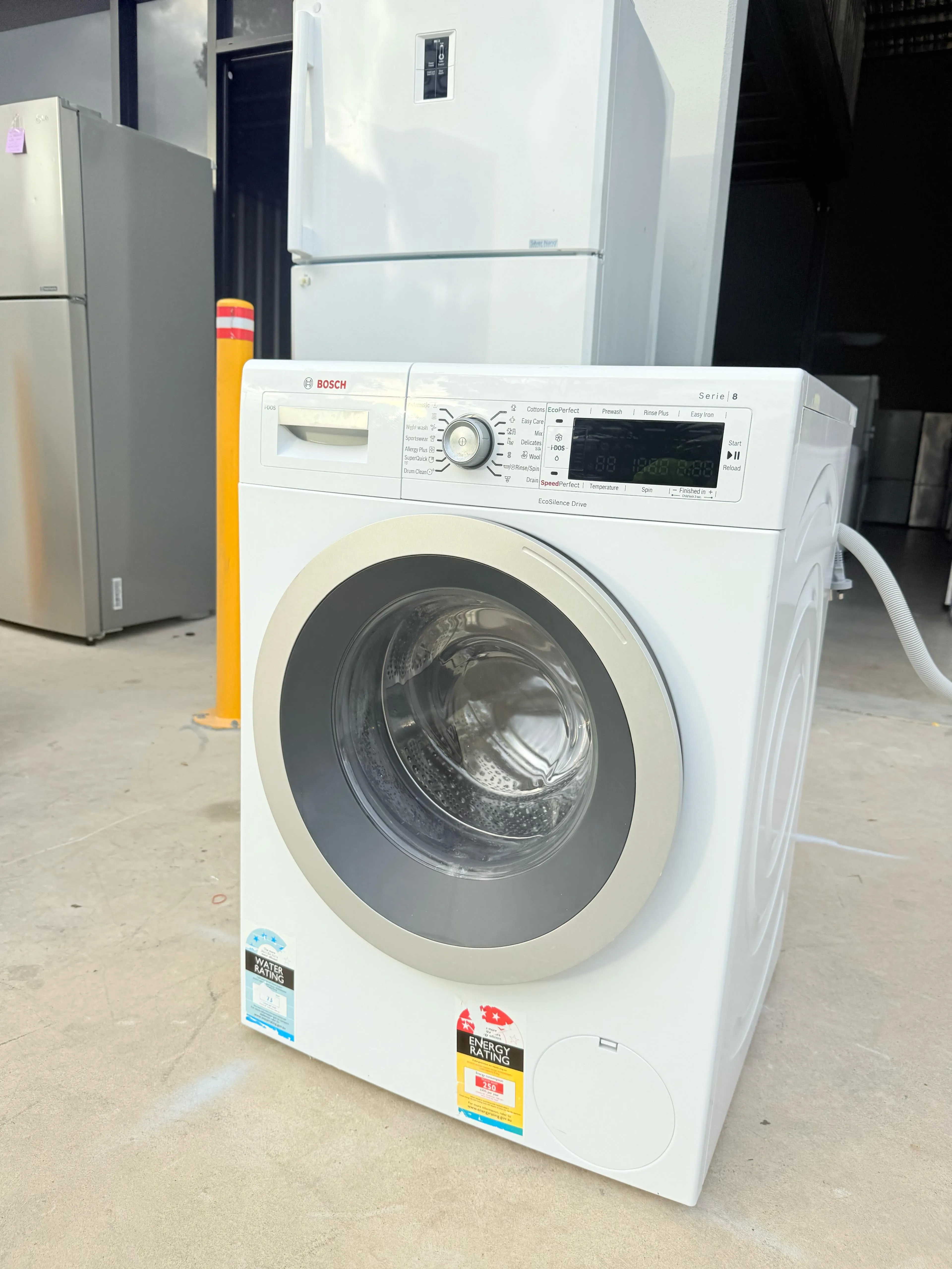 **BOSCH 8.5KGS FRONT LOADER WASHING MACHINE**