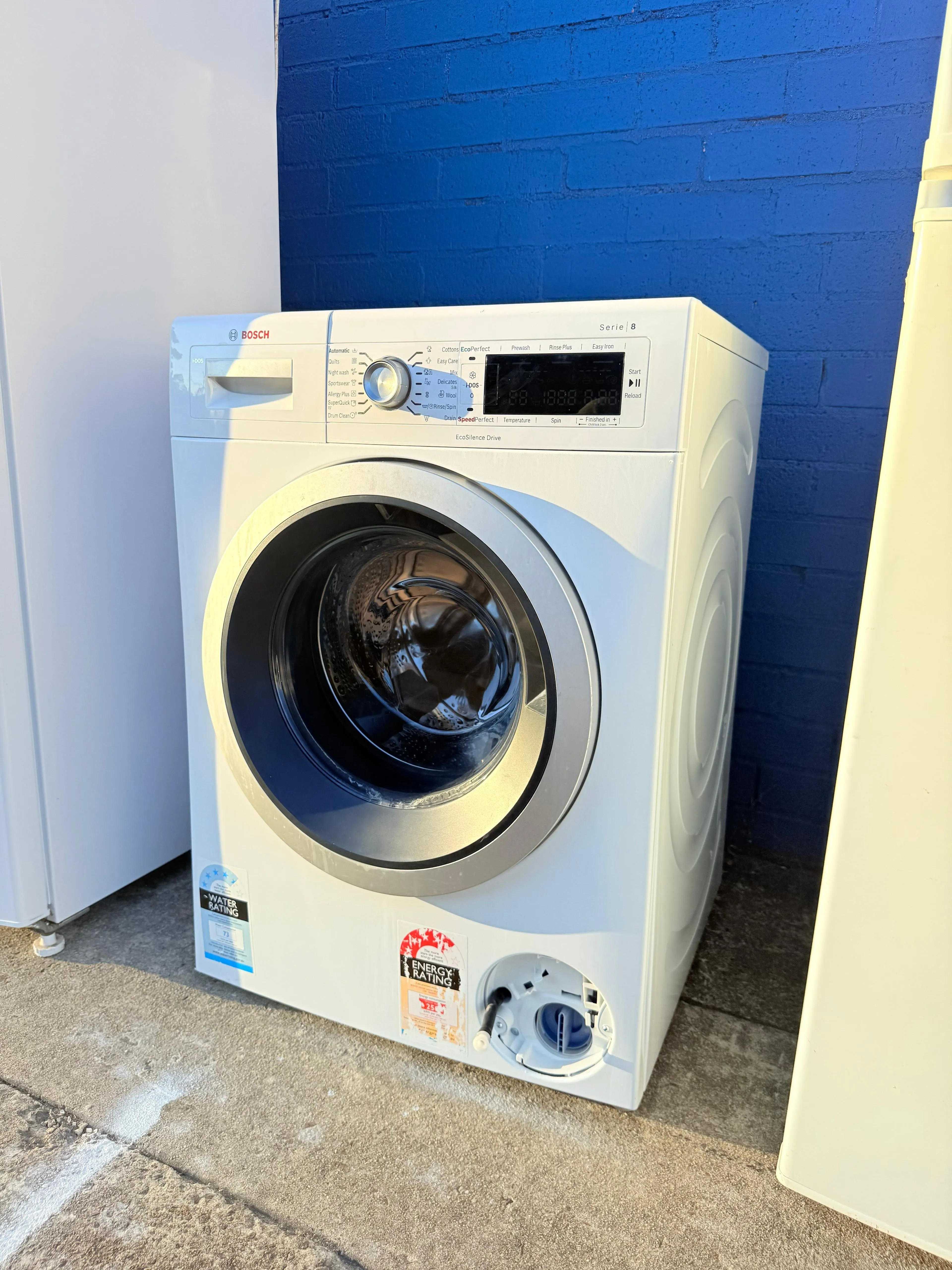 **BOSCH 8.5KGS FRONT LOADER WASHING MACHINE**