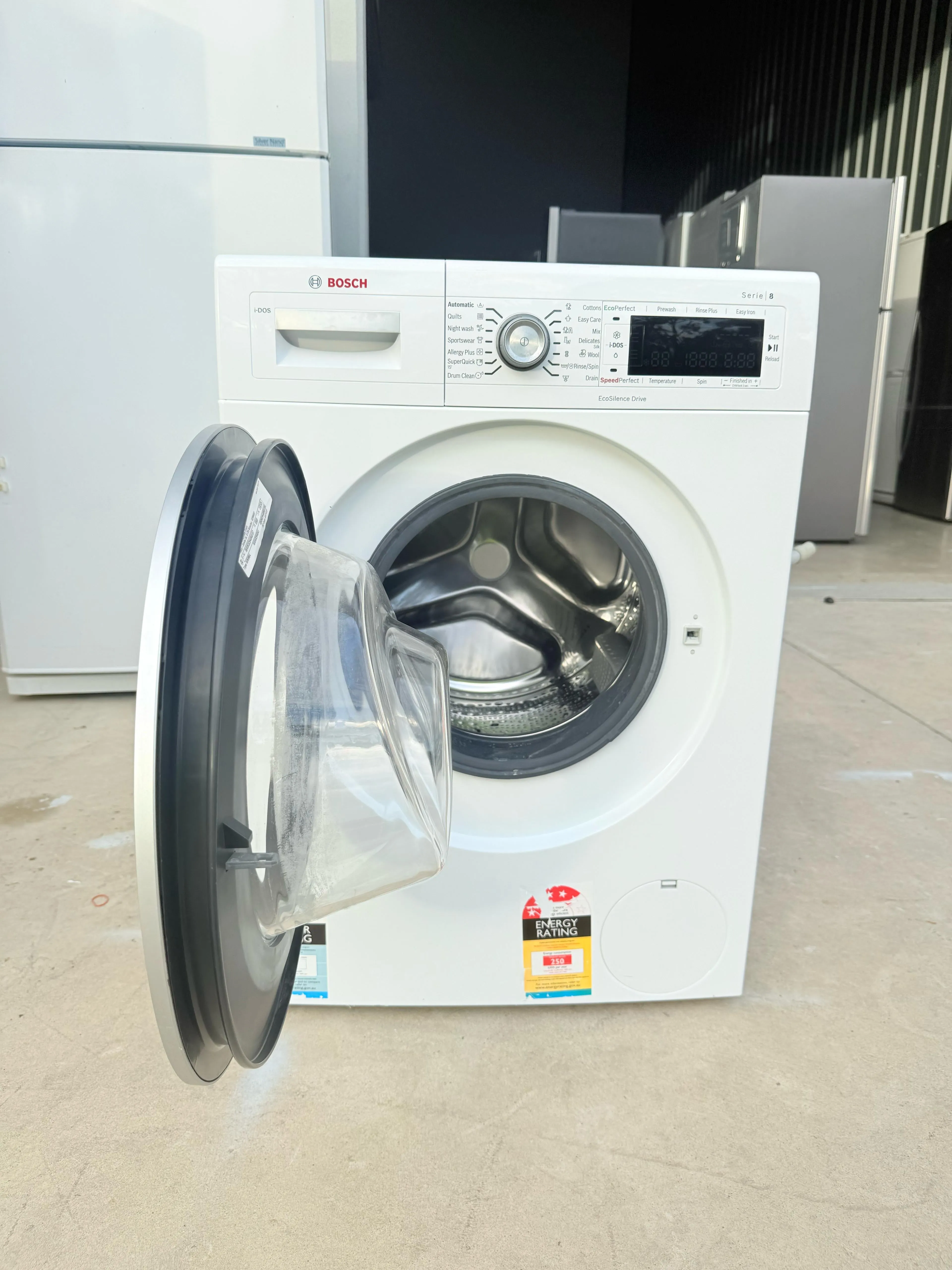 **BOSCH 8.5KGS FRONT LOADER WASHING MACHINE**