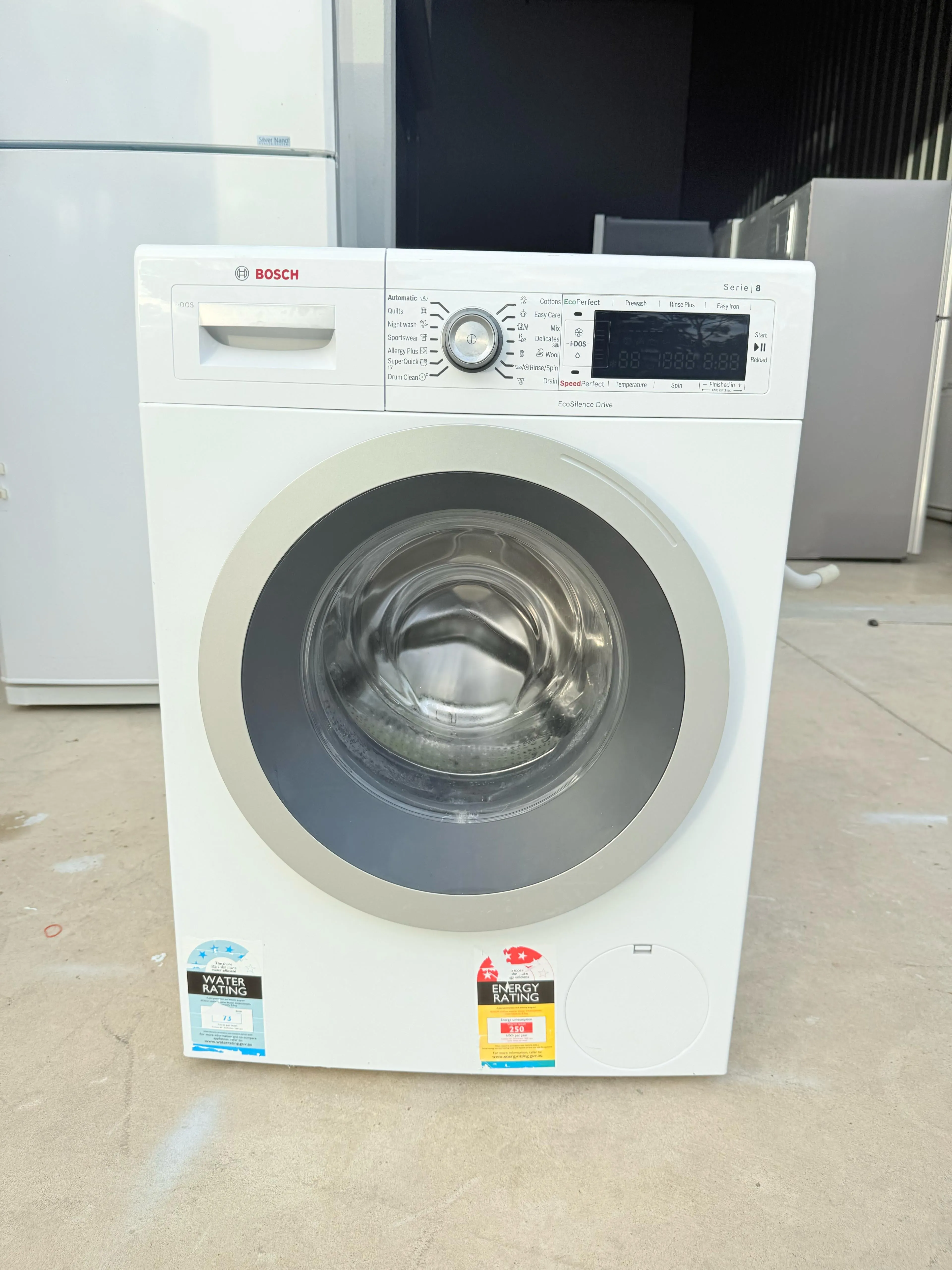 **BOSCH 8.5KGS FRONT LOADER WASHING MACHINE**