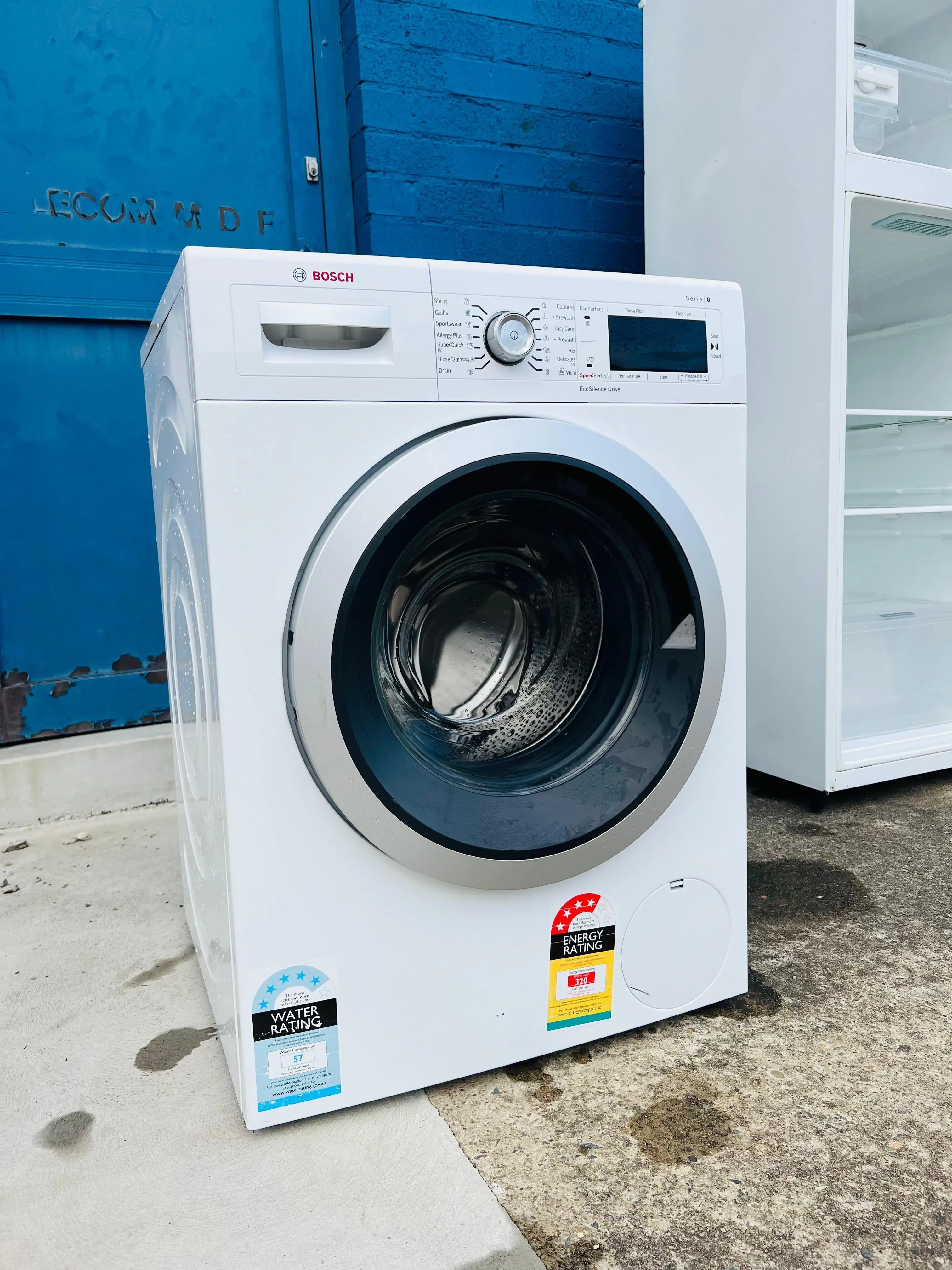 **BOSCH 8KGS FRONT LOADER WASHING MACHINE**