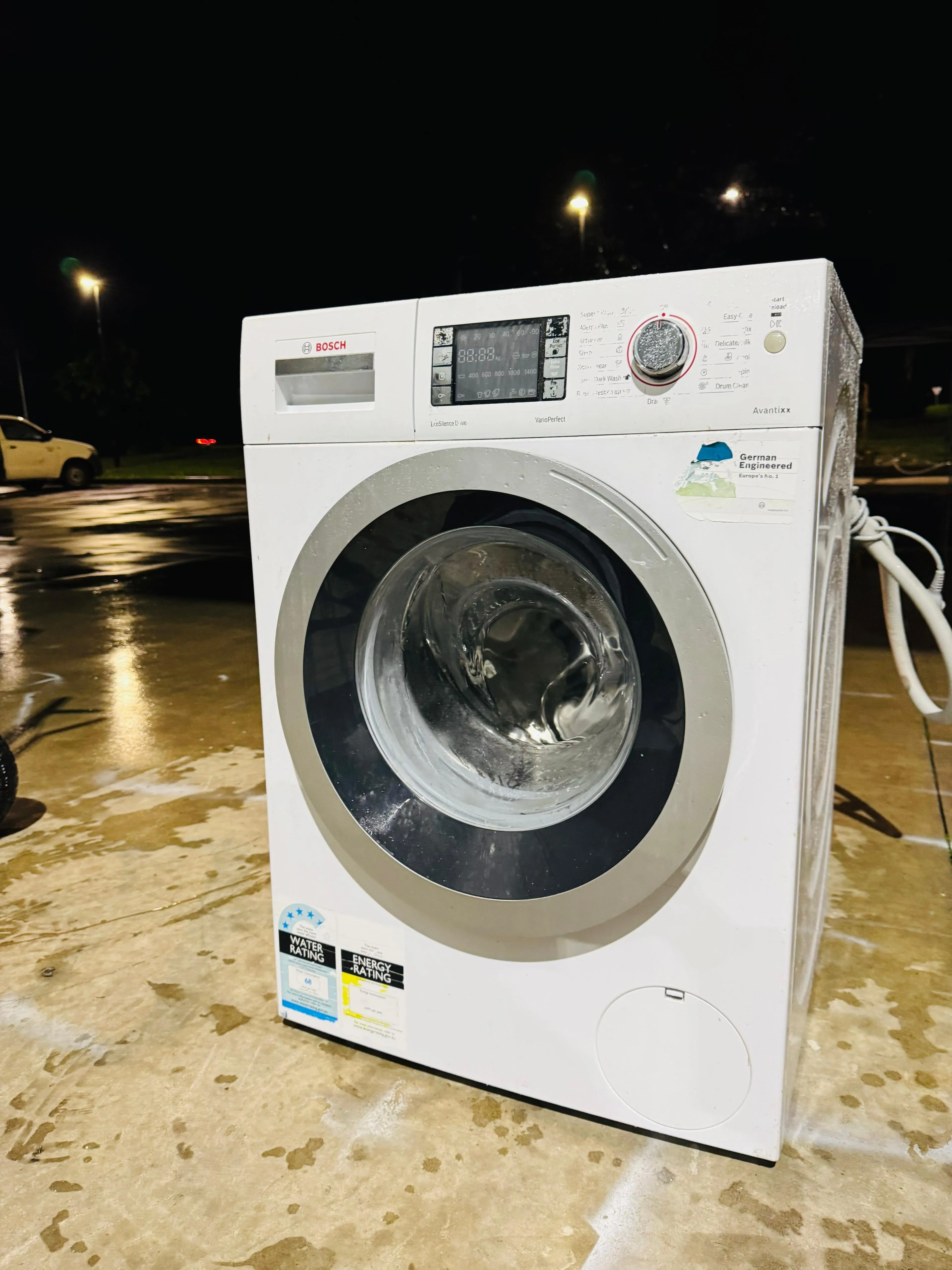 **BOSCH 8KGS FRONT LOADER WASHING MACHINE**
